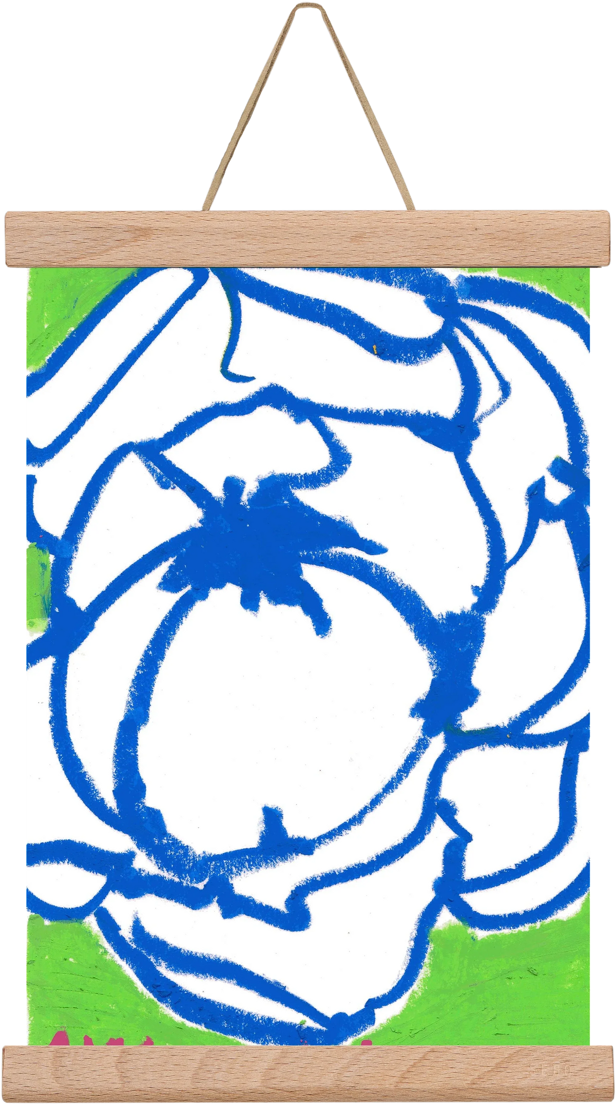 Blue peony - artbridge