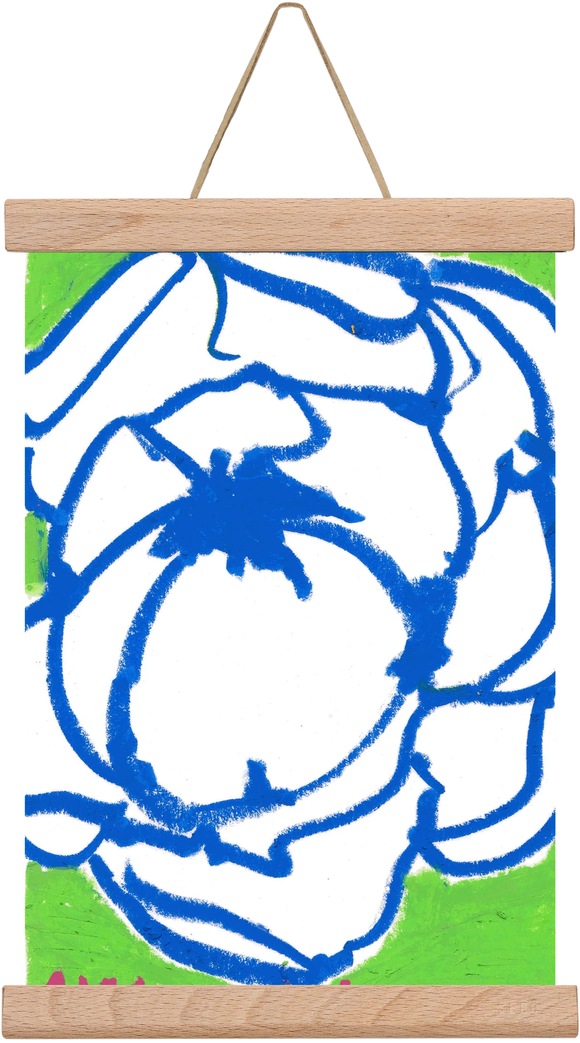 Blue peony - artbridge