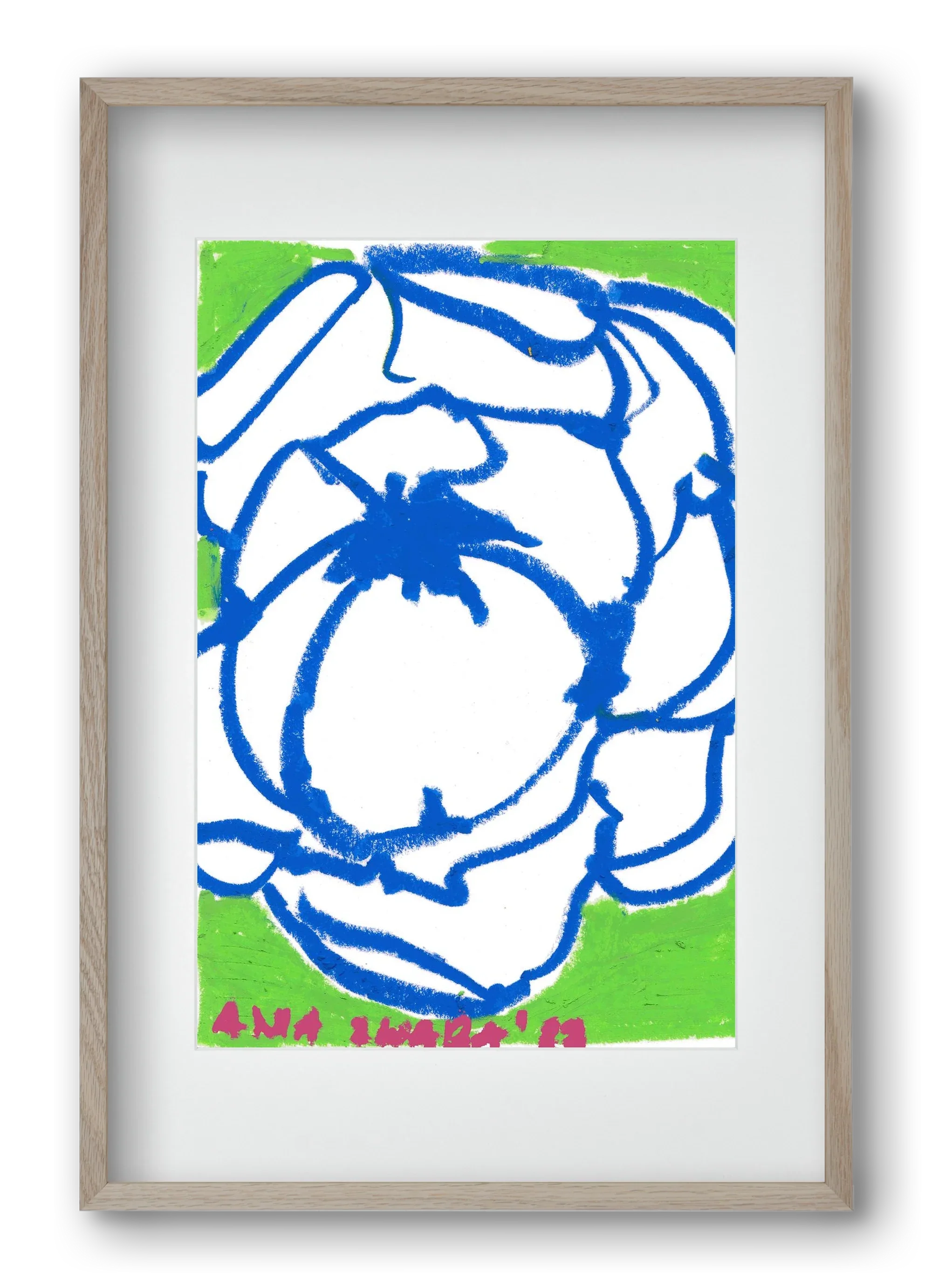 Blue peony - artbridge