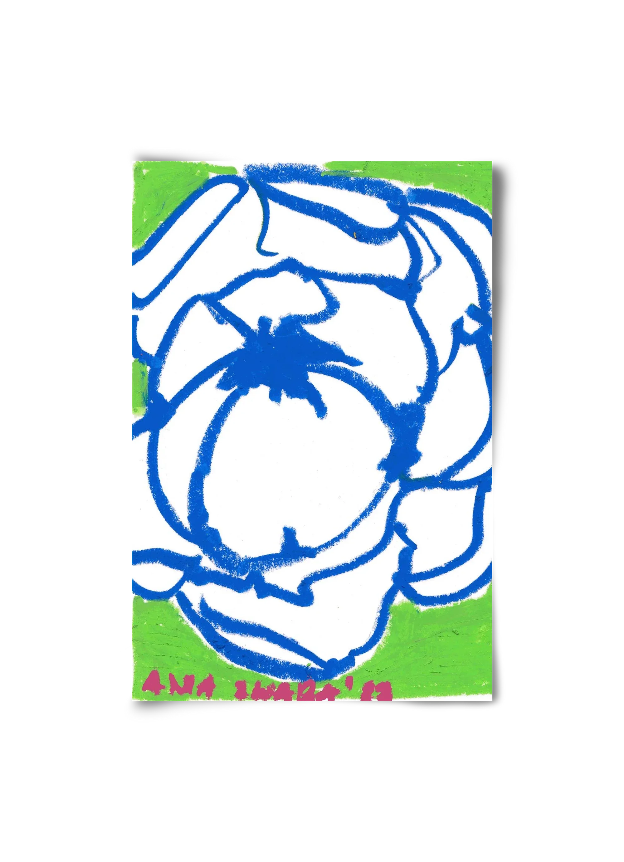 Blue peony - artbridge