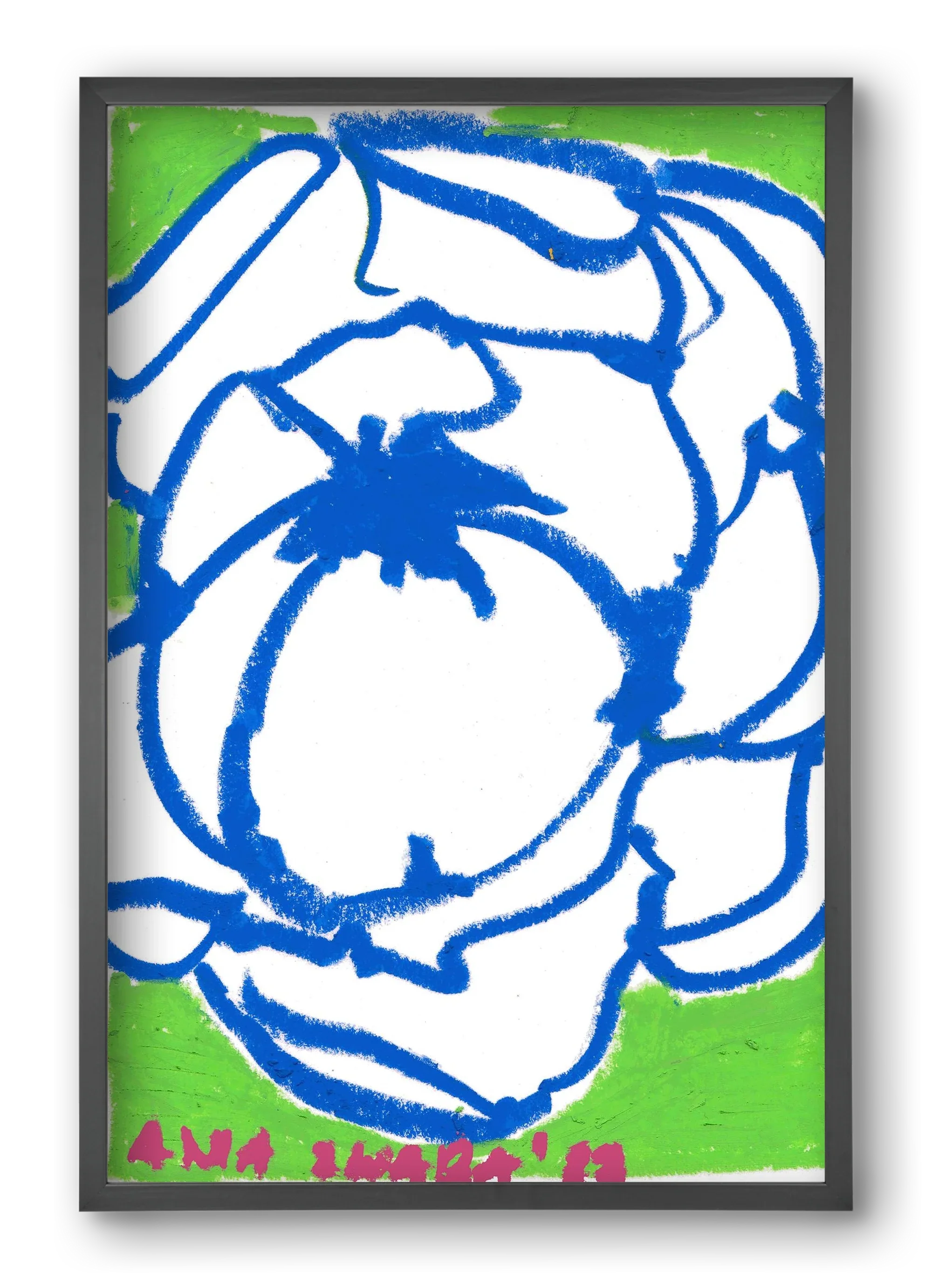 Blue peony - artbridge