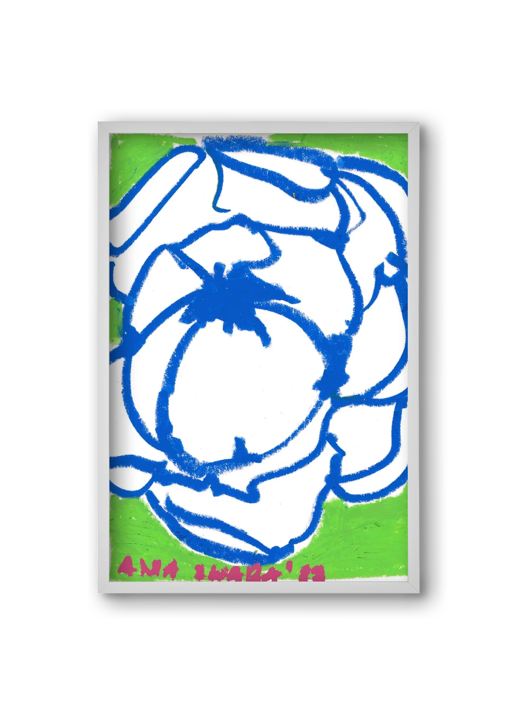 Blue peony - artbridge