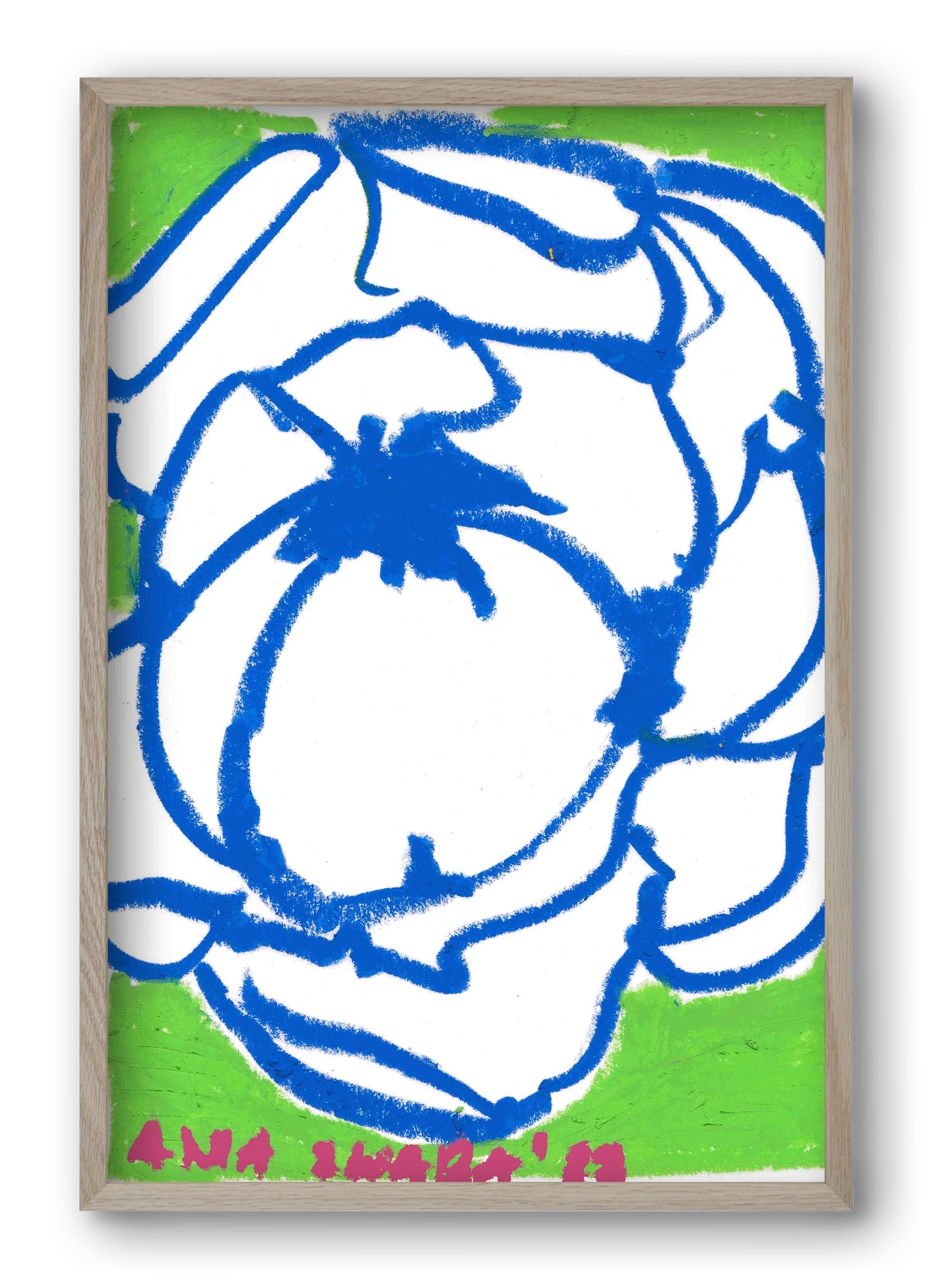 Blue peony - artbridge