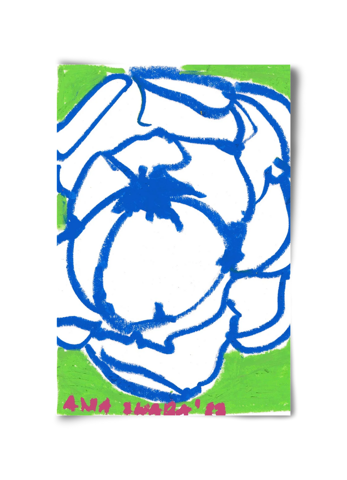 Blue peony - artbridge