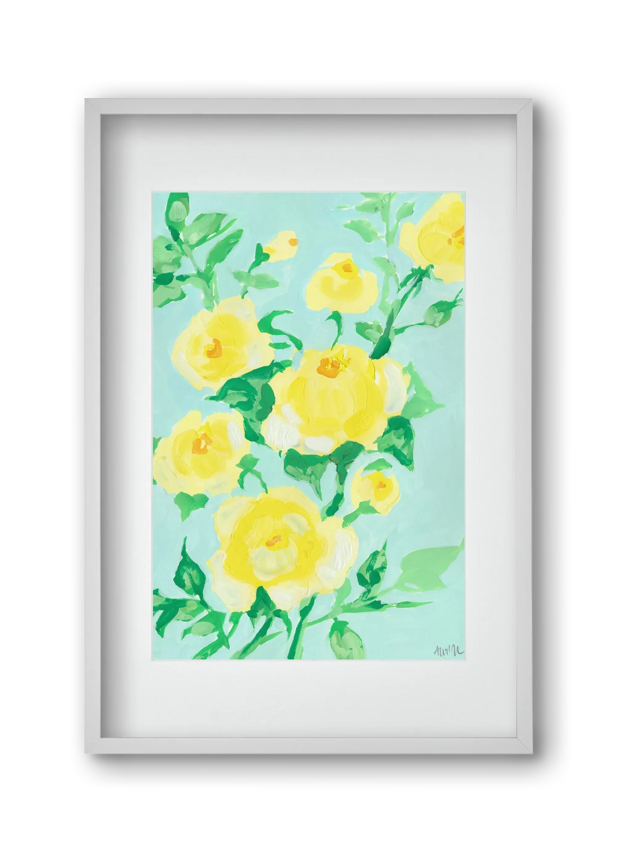 Lemon roses - artbridge