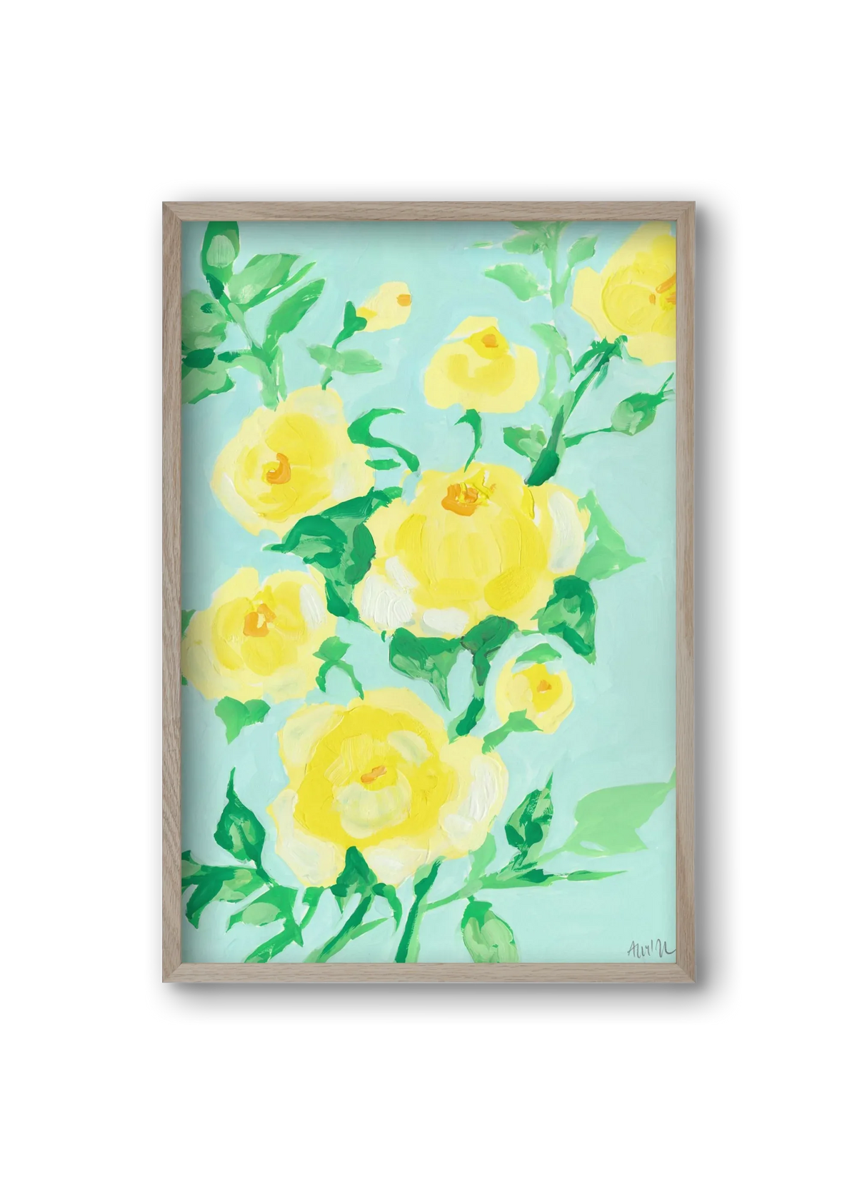 Lemon roses - artbridge
