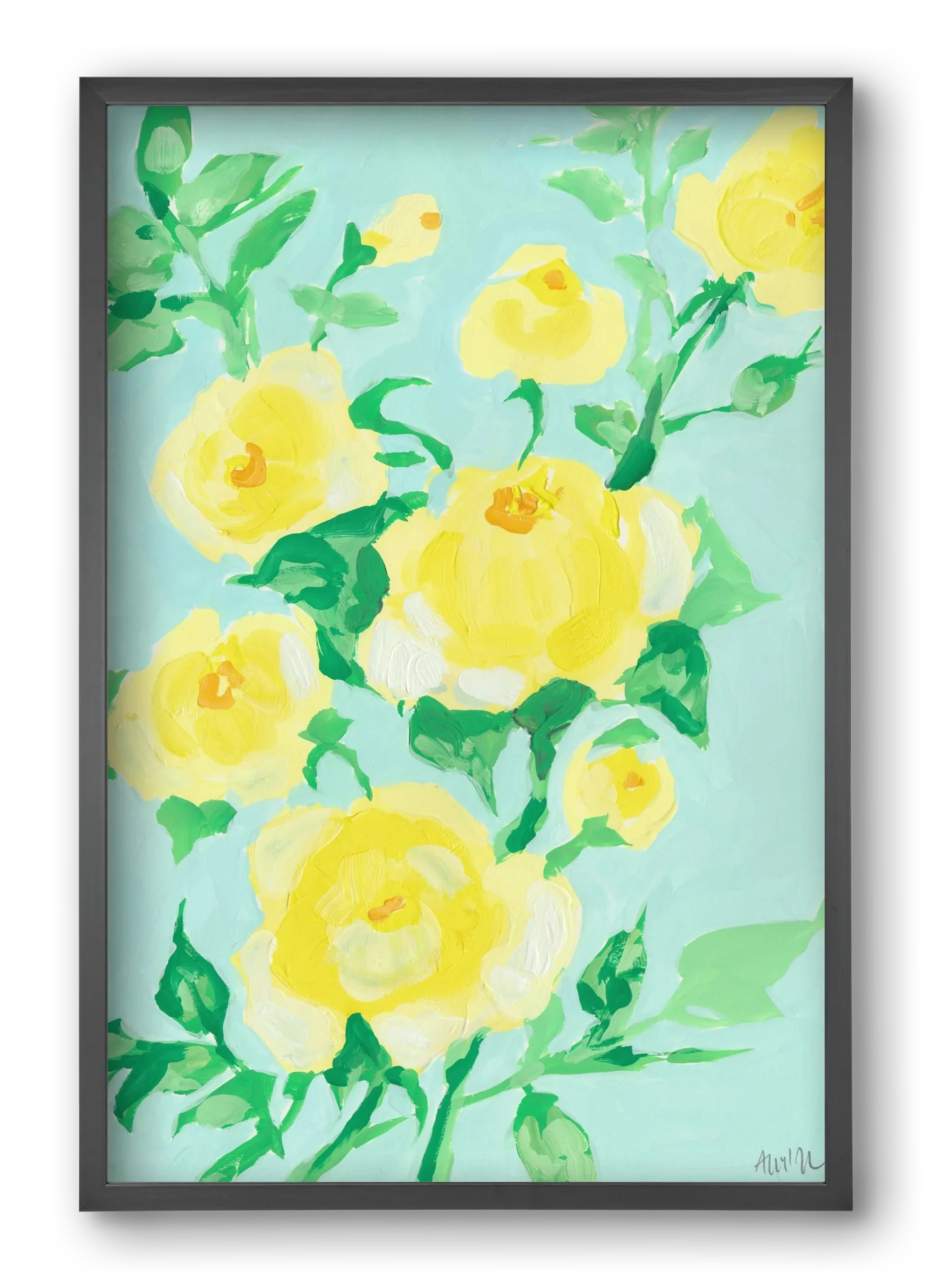 Lemon roses - artbridge