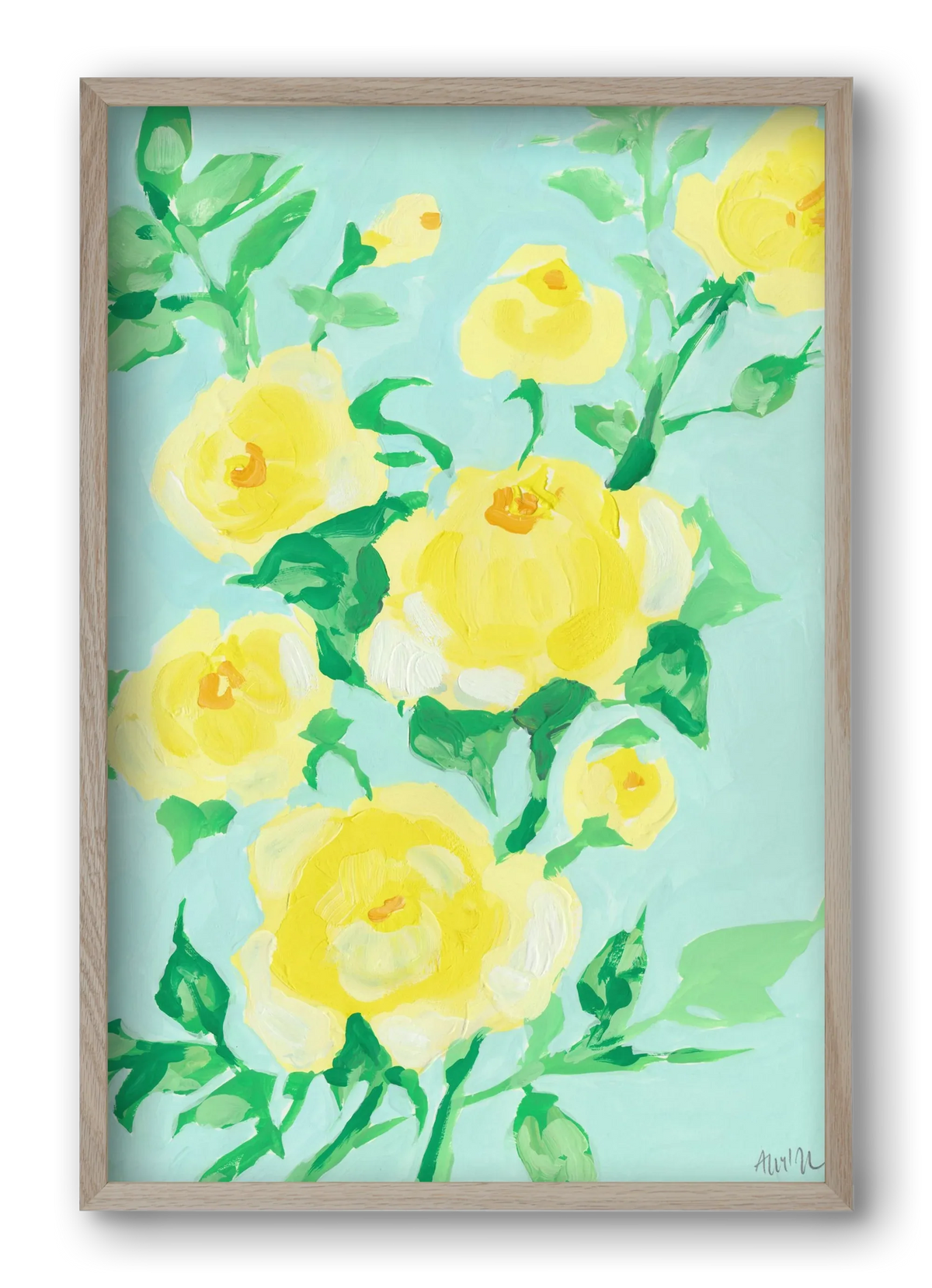 Lemon roses - artbridge