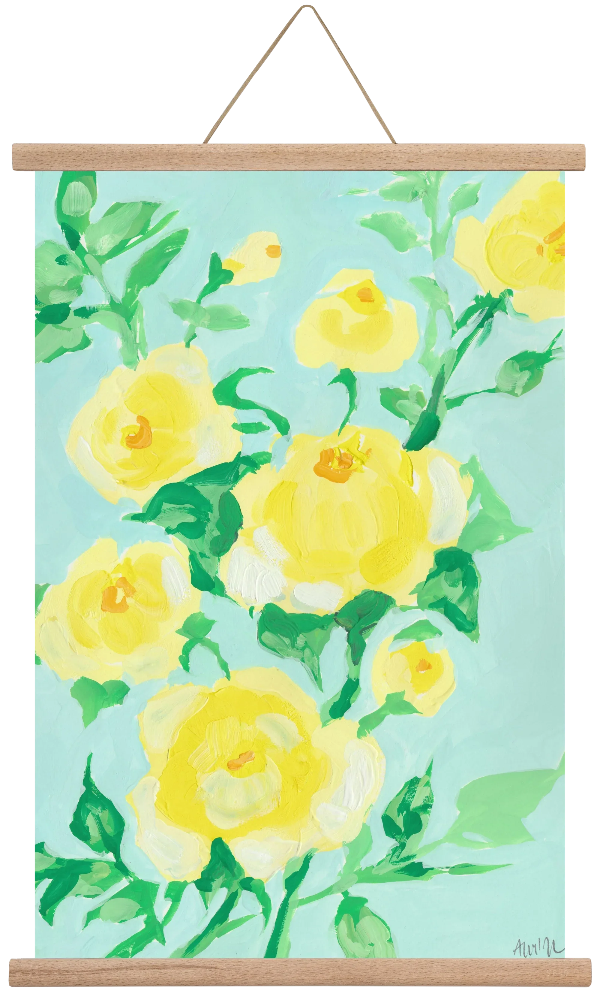Lemon roses - artbridge