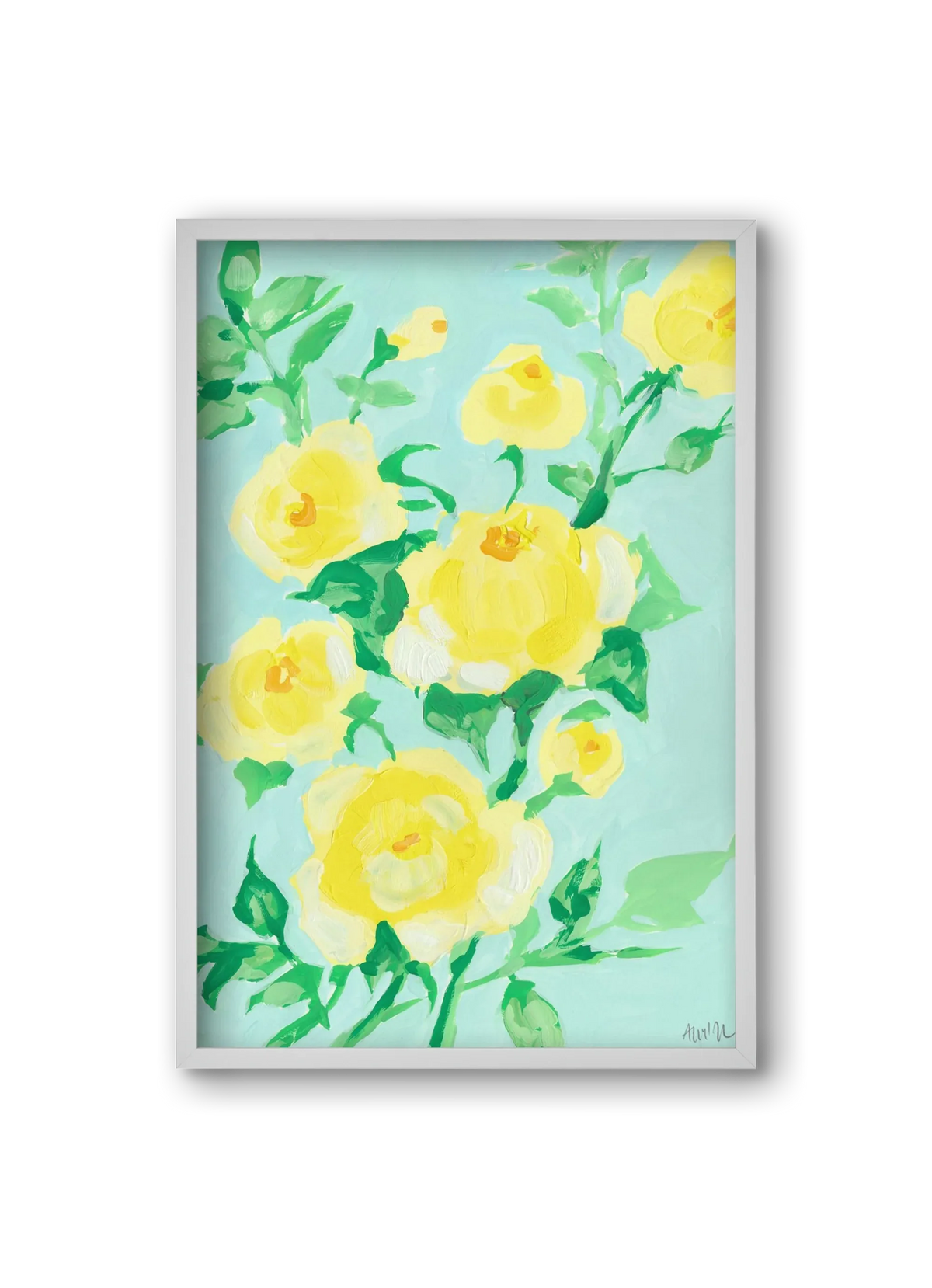 Lemon roses - artbridge