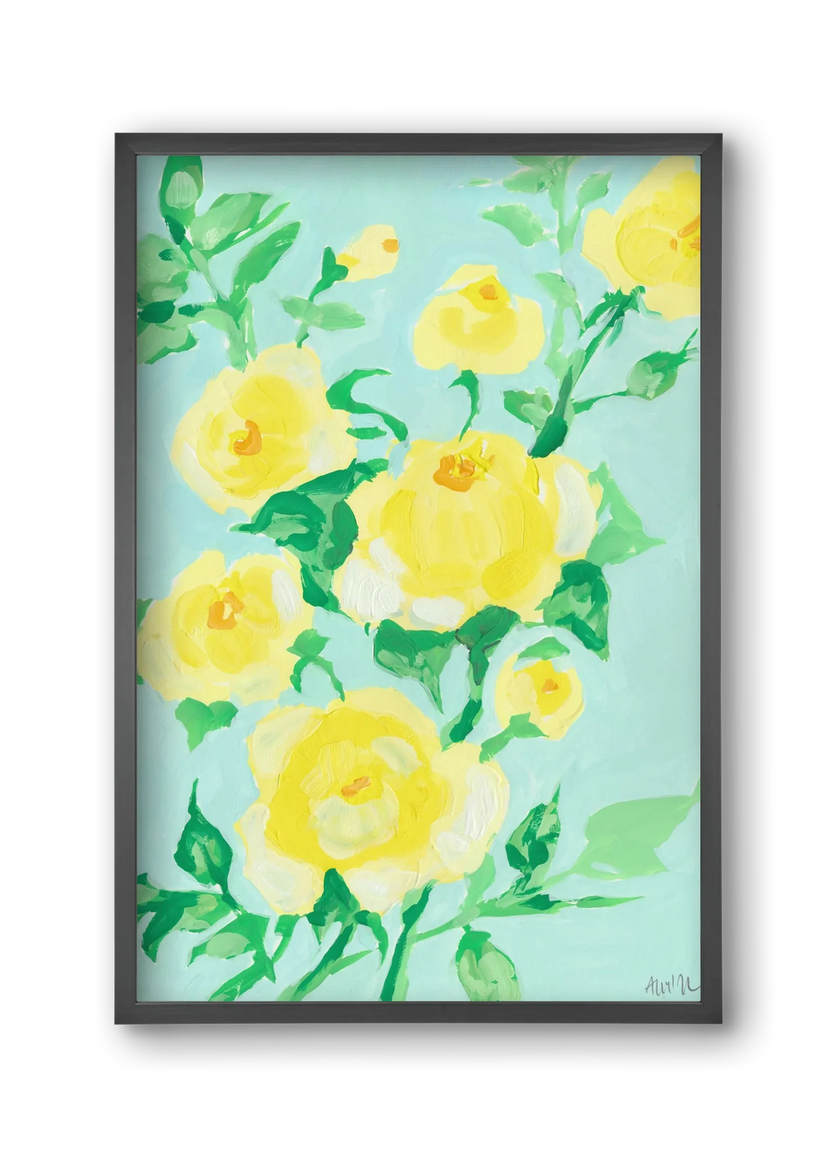 Lemon roses - artbridge