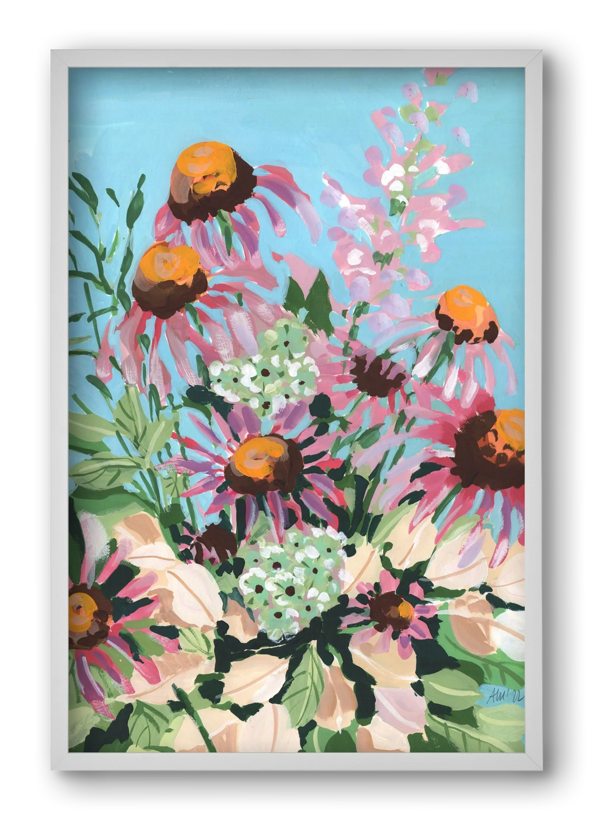 Echinacea purpurea - artbridge