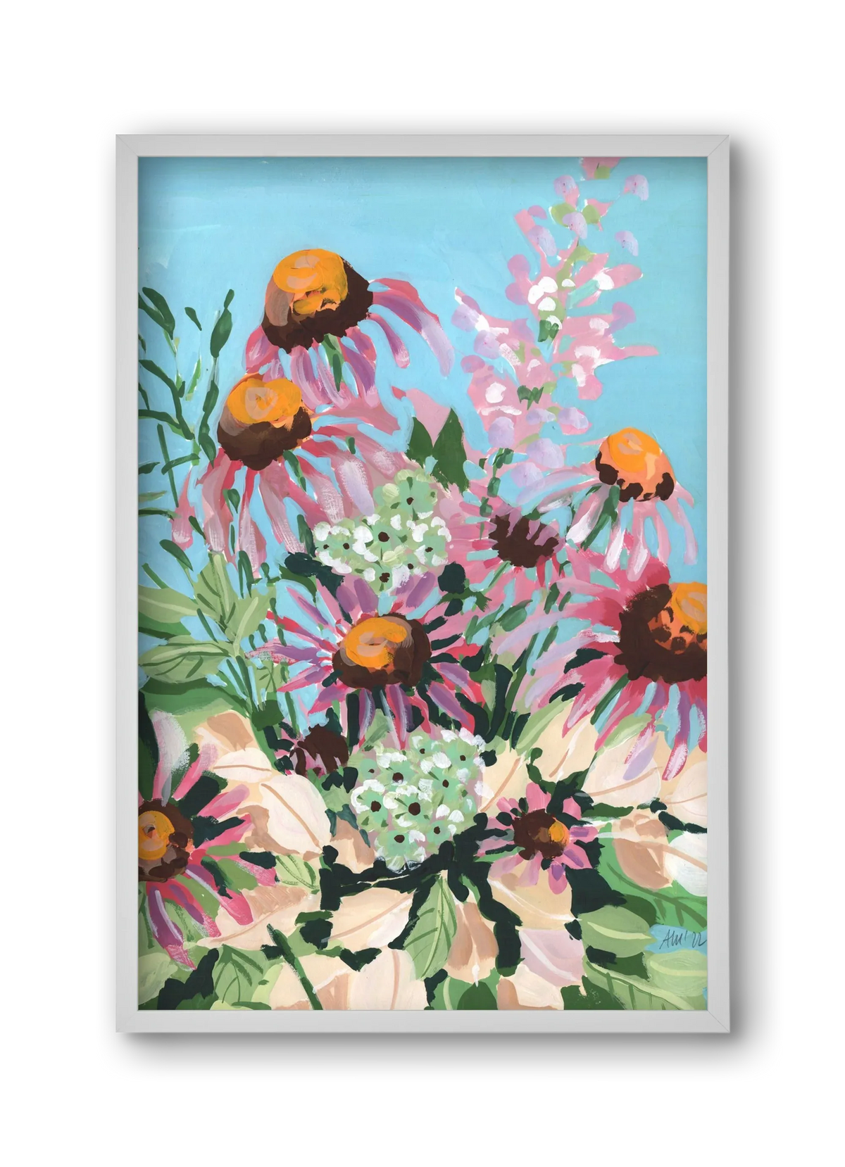 Echinacea purpurea - artbridge