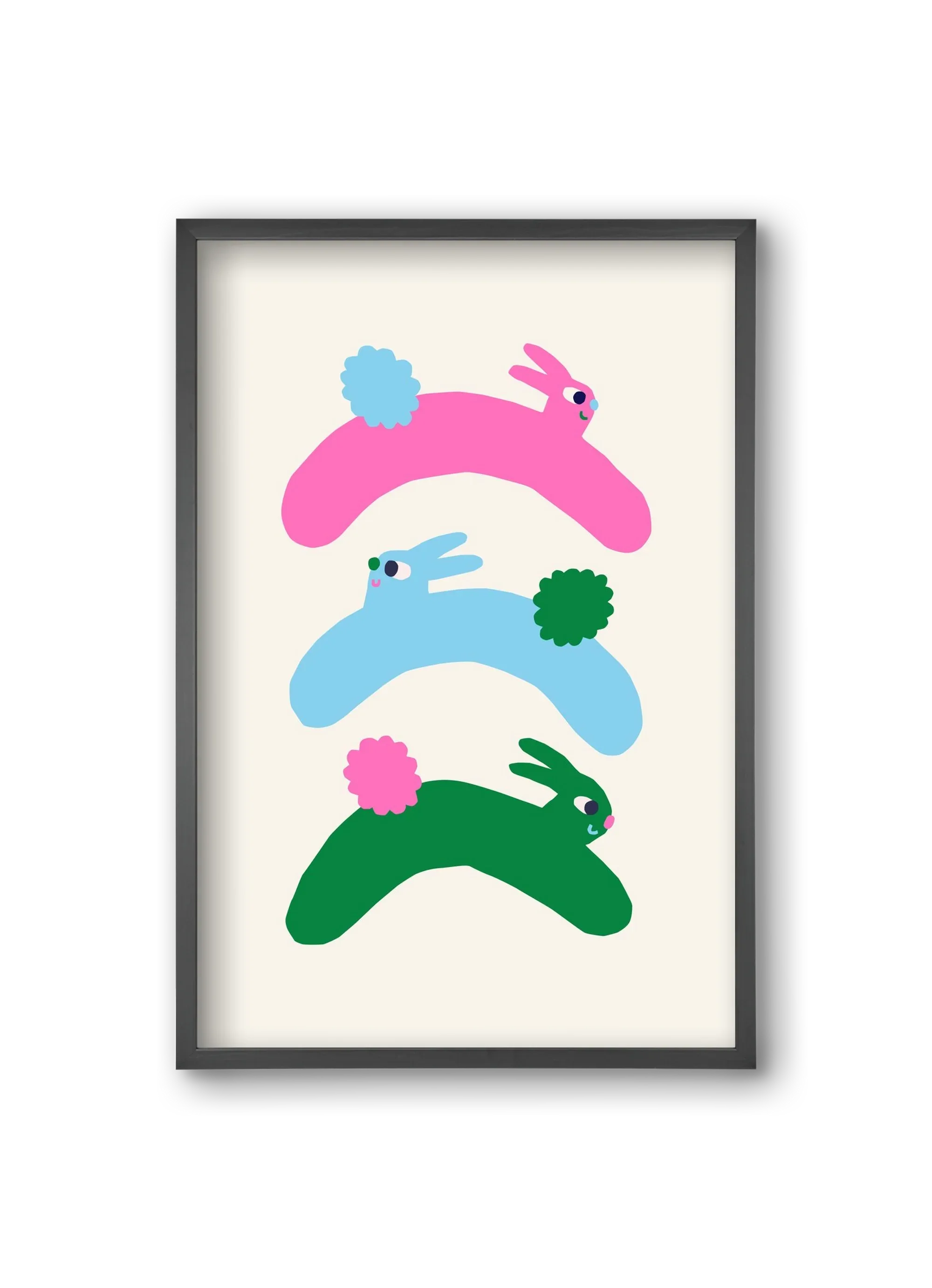 Colourful Bunnies - artbridge