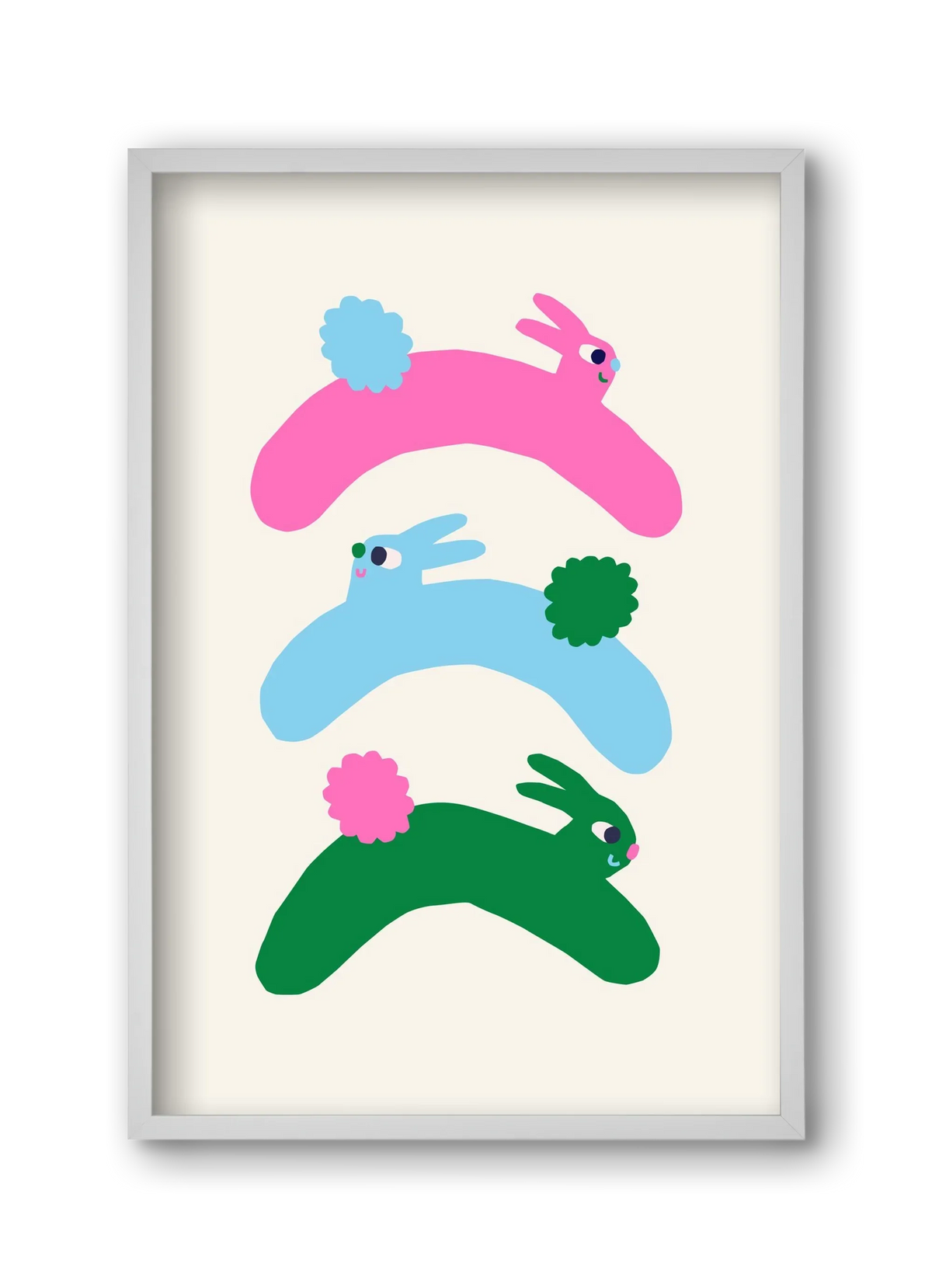 Colourful Bunnies - artbridge