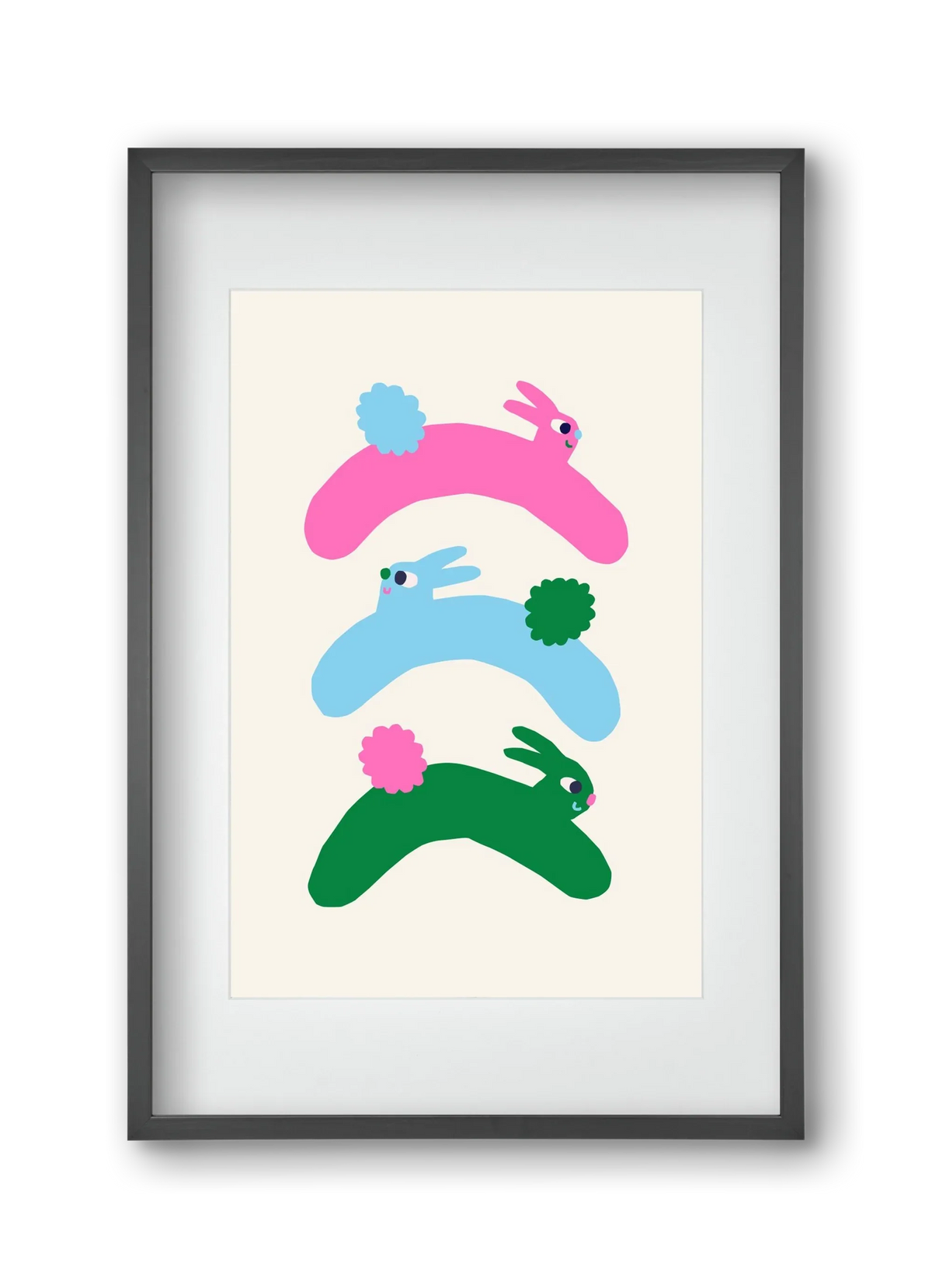 Colourful Bunnies - artbridge
