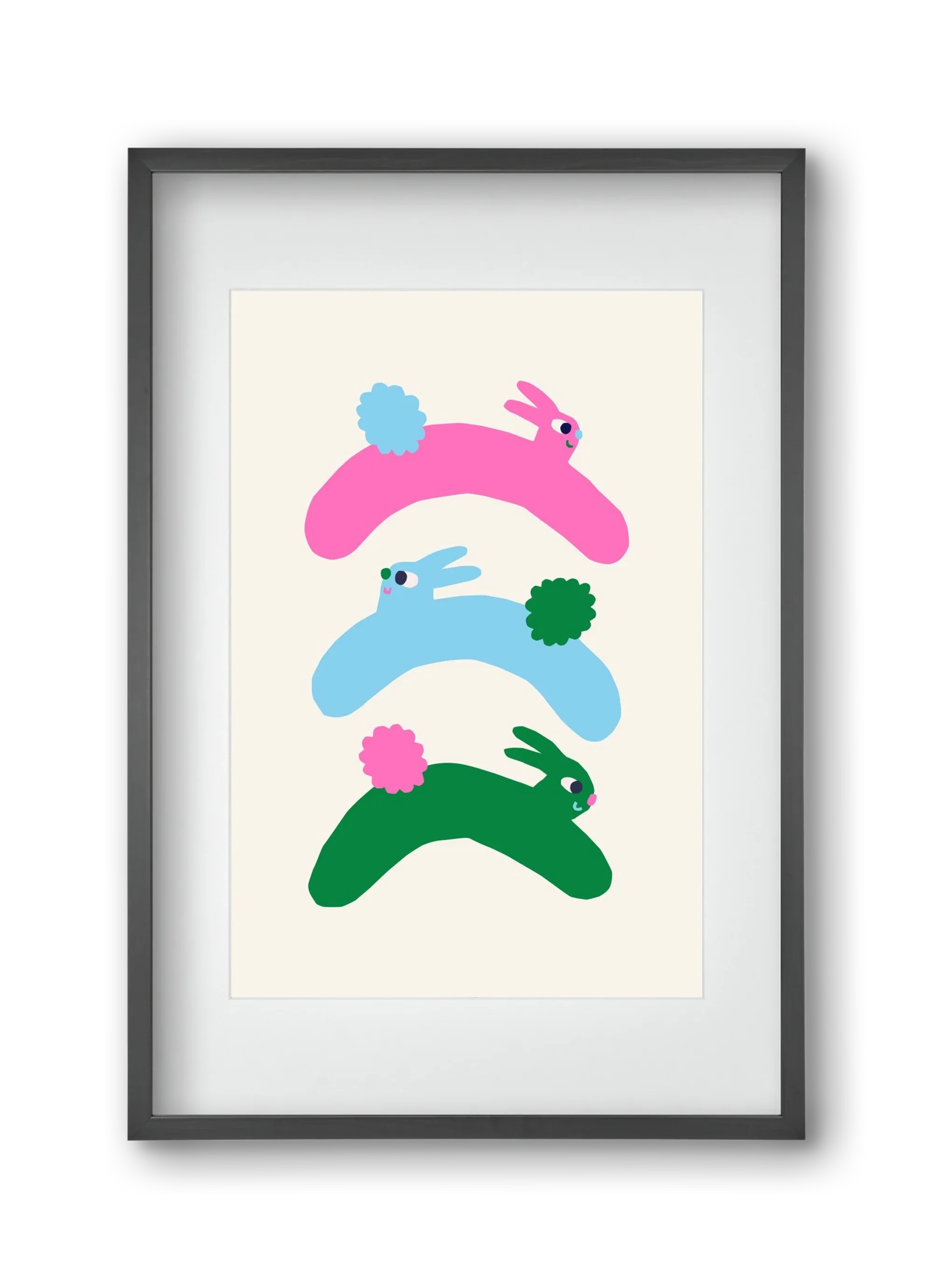 Colourful Bunnies - artbridge