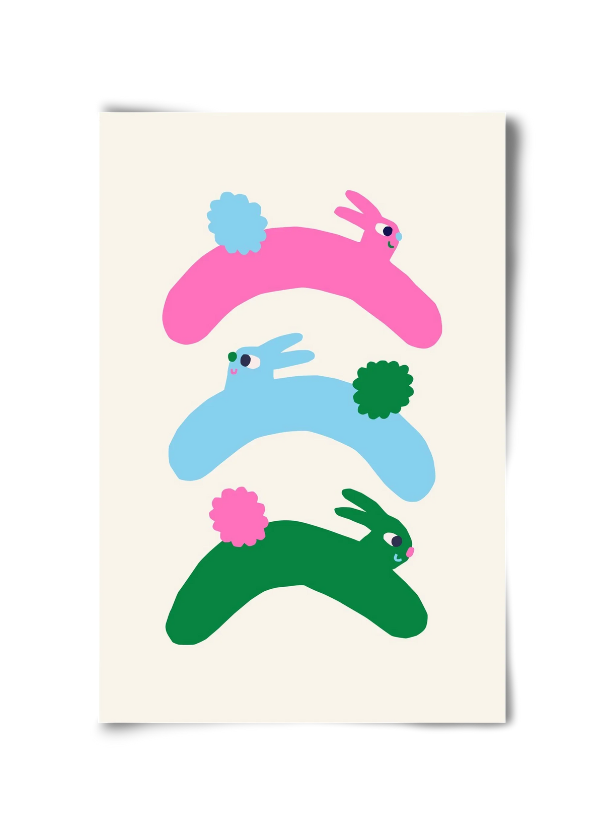 Colourful Bunnies - artbridge