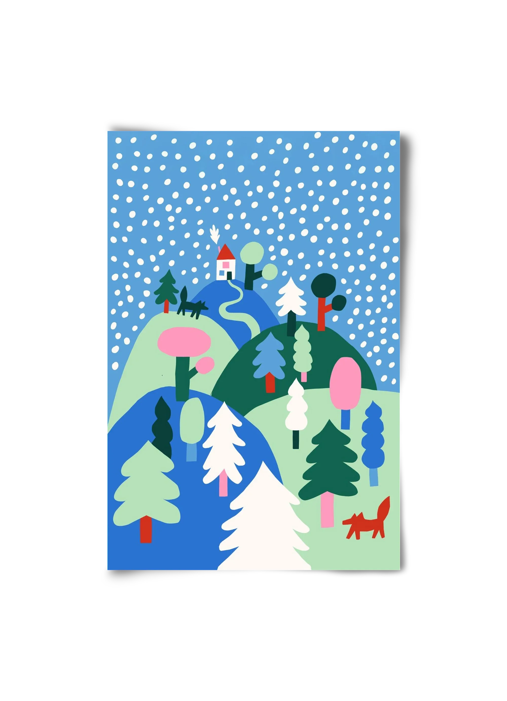 Snowing - artbridge