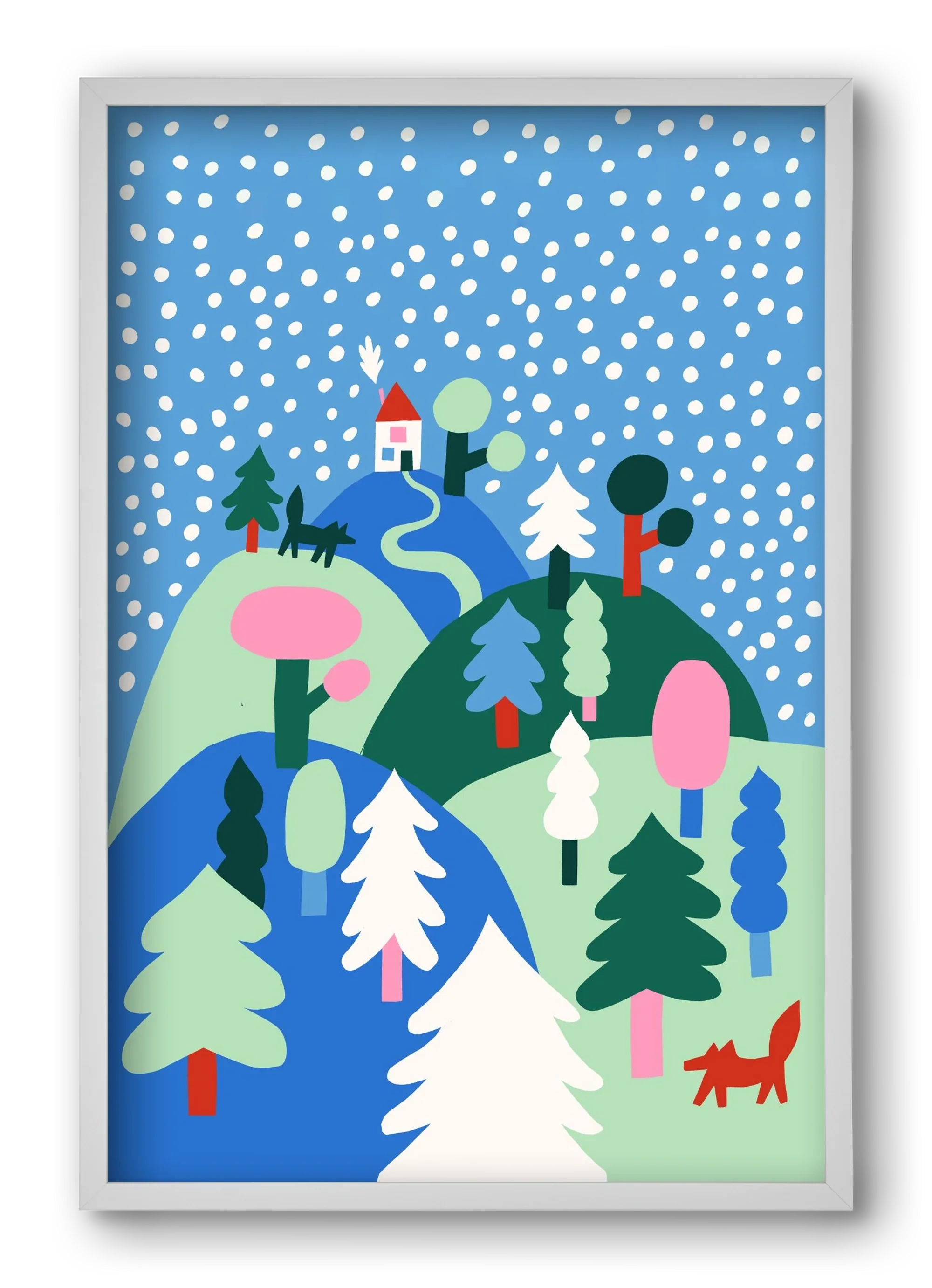 Snowing - artbridge