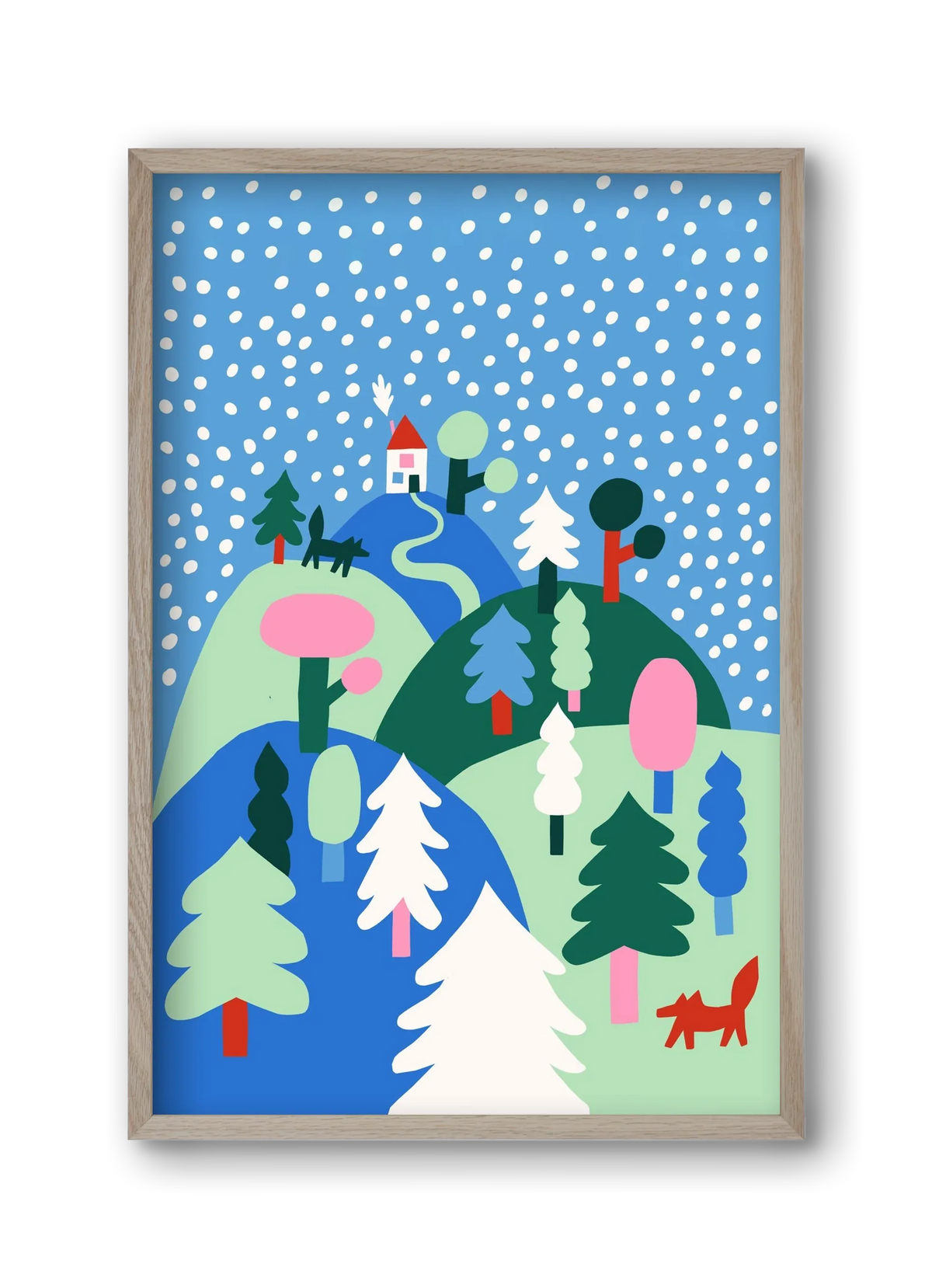 Snowing - artbridge