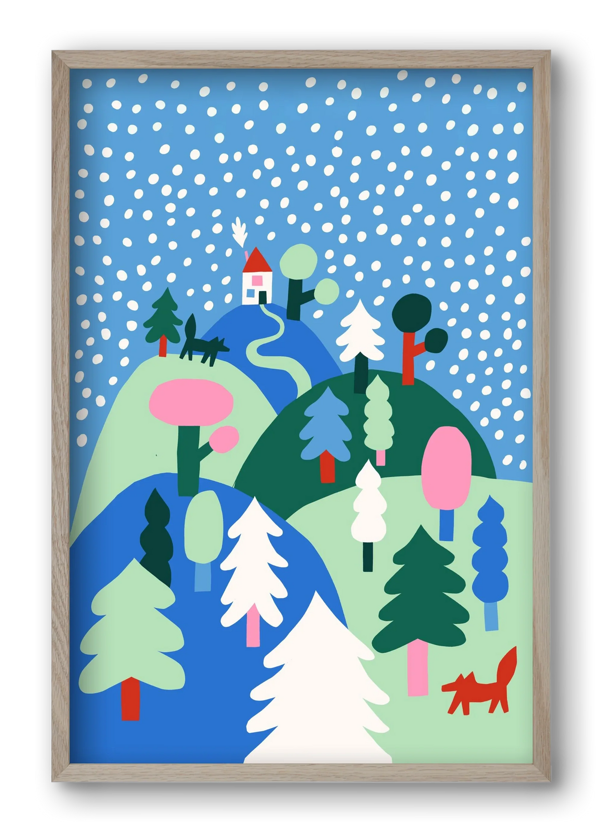 Snowing - artbridge