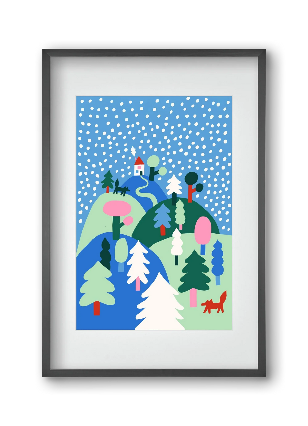 Snowing - artbridge