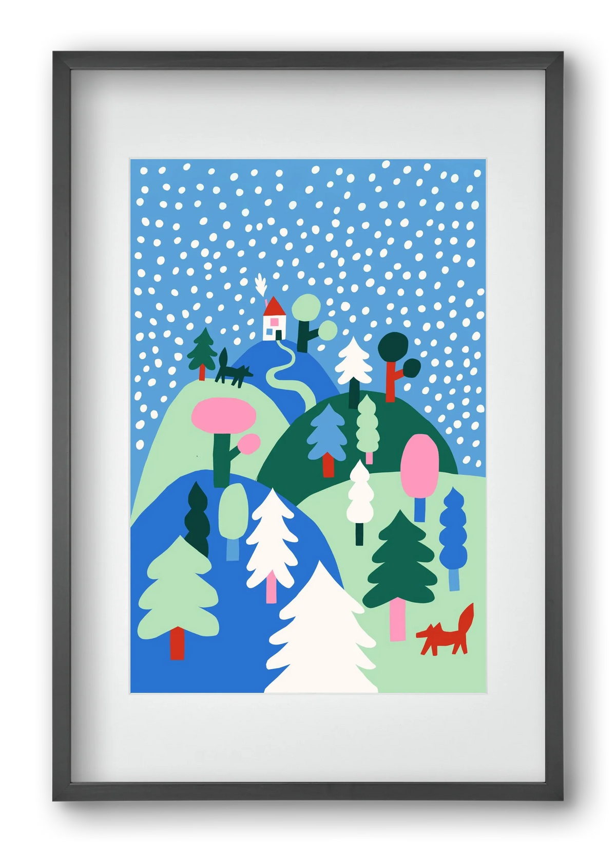 Snowing - artbridge
