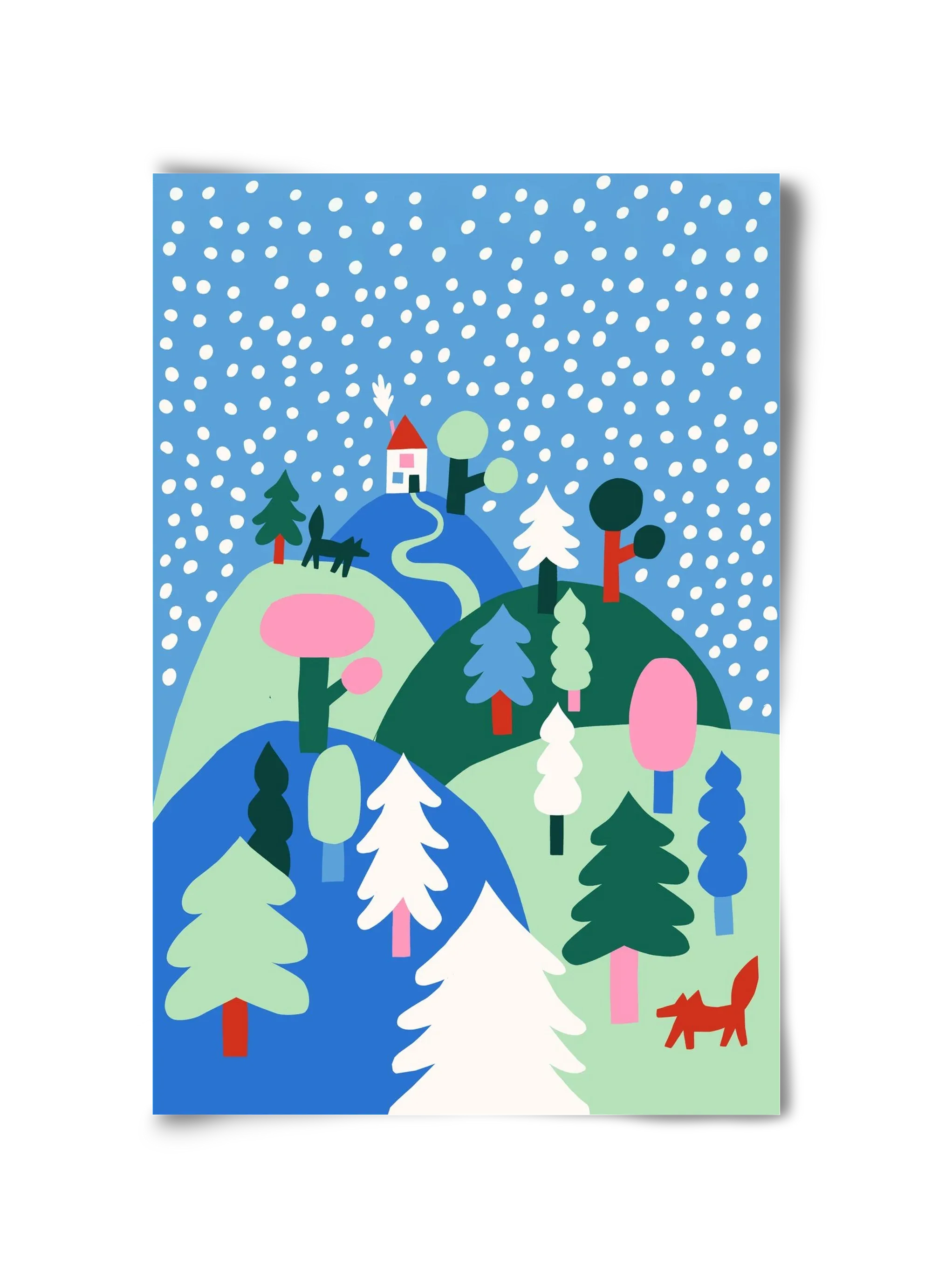 Snowing - artbridge