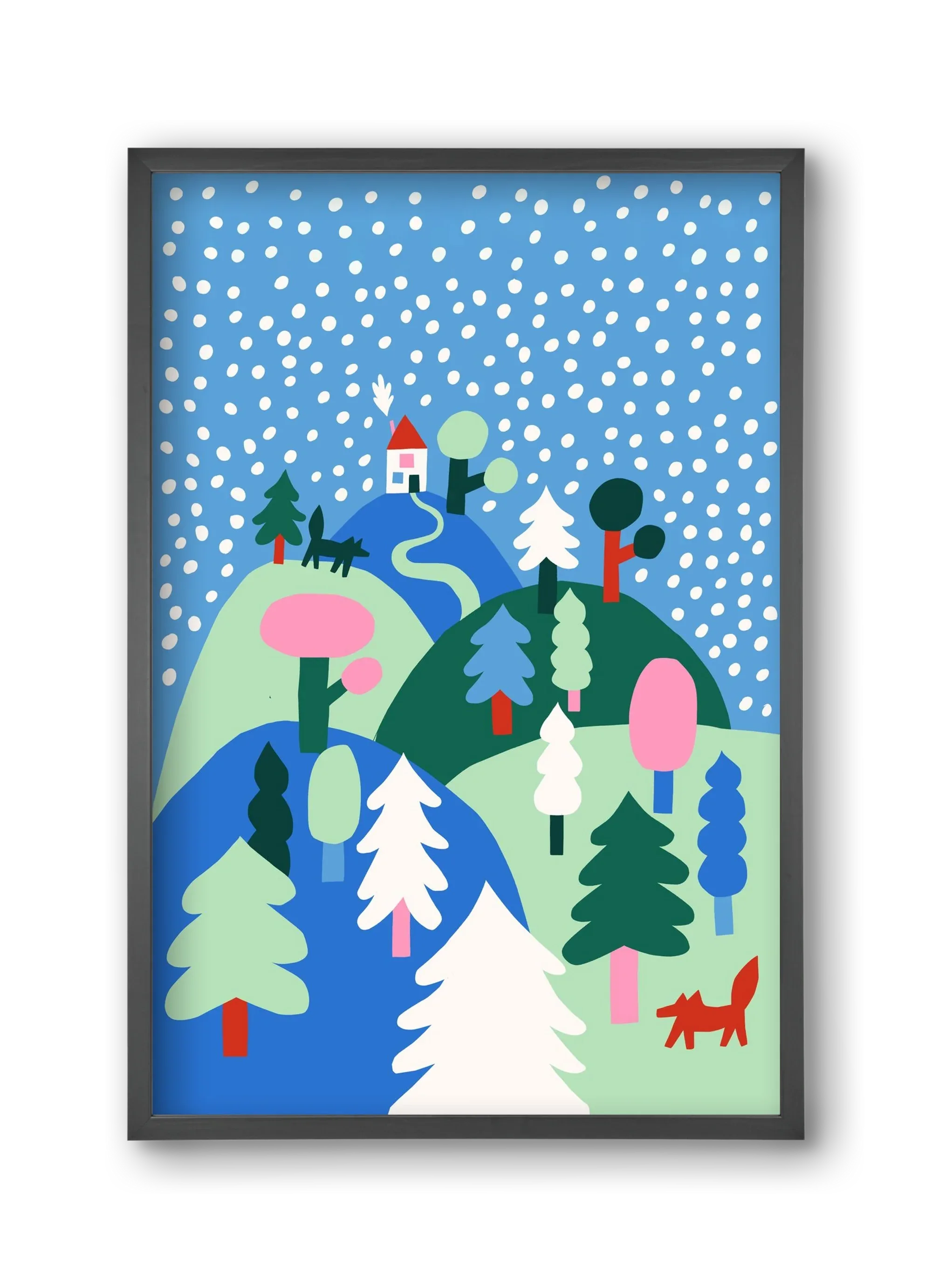 Snowing - artbridge