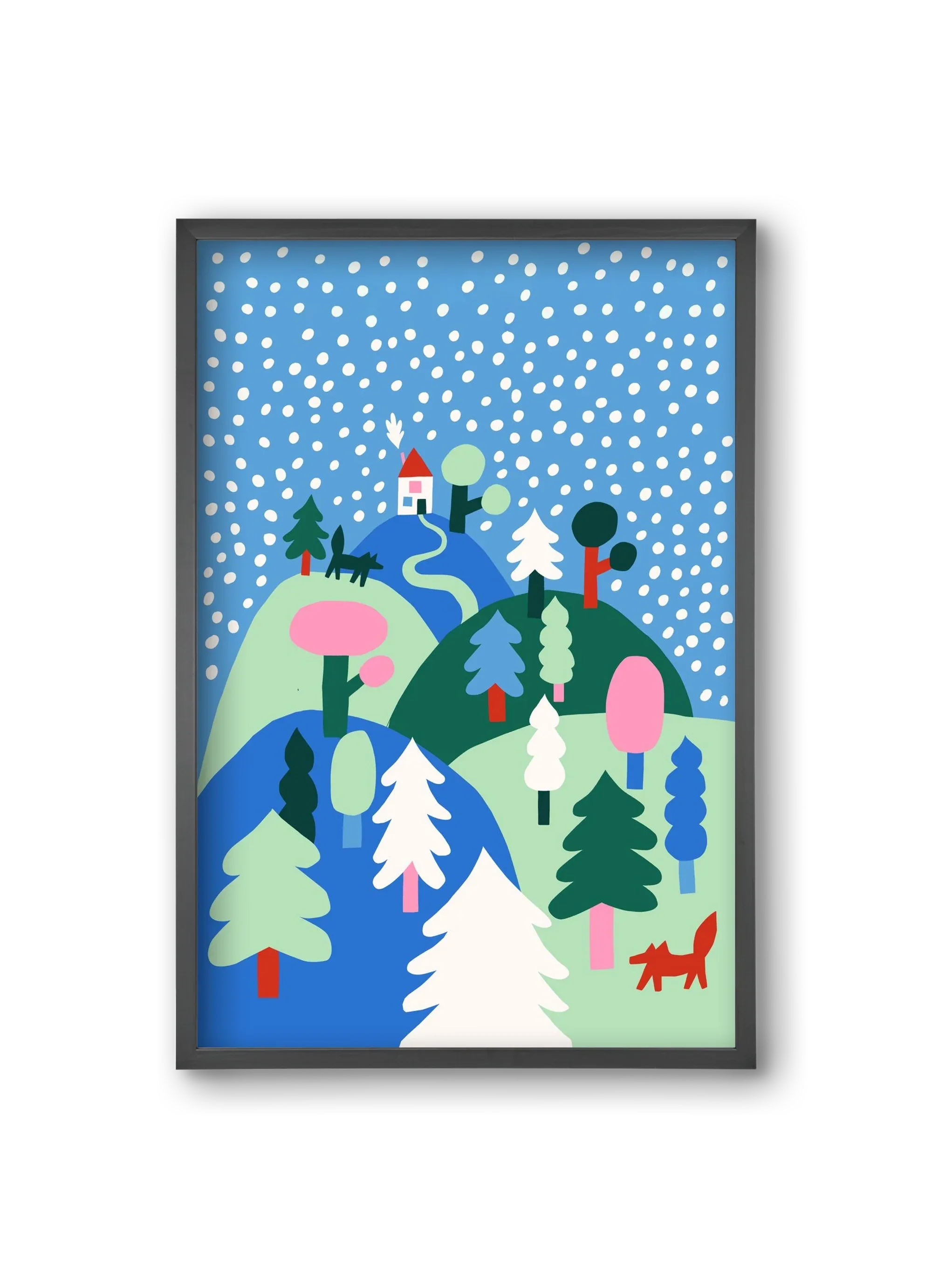 Snowing - artbridge