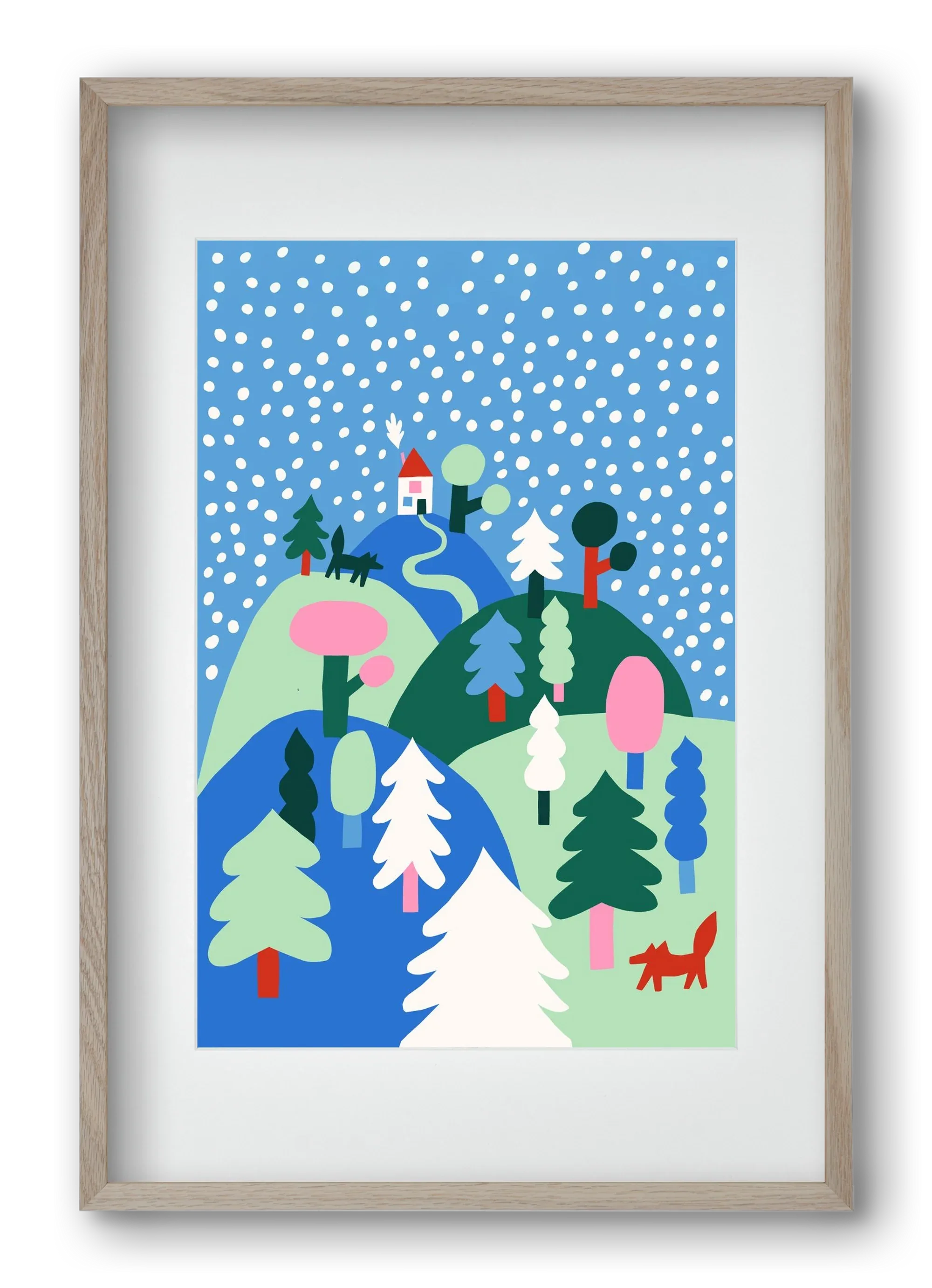 Snowing - artbridge