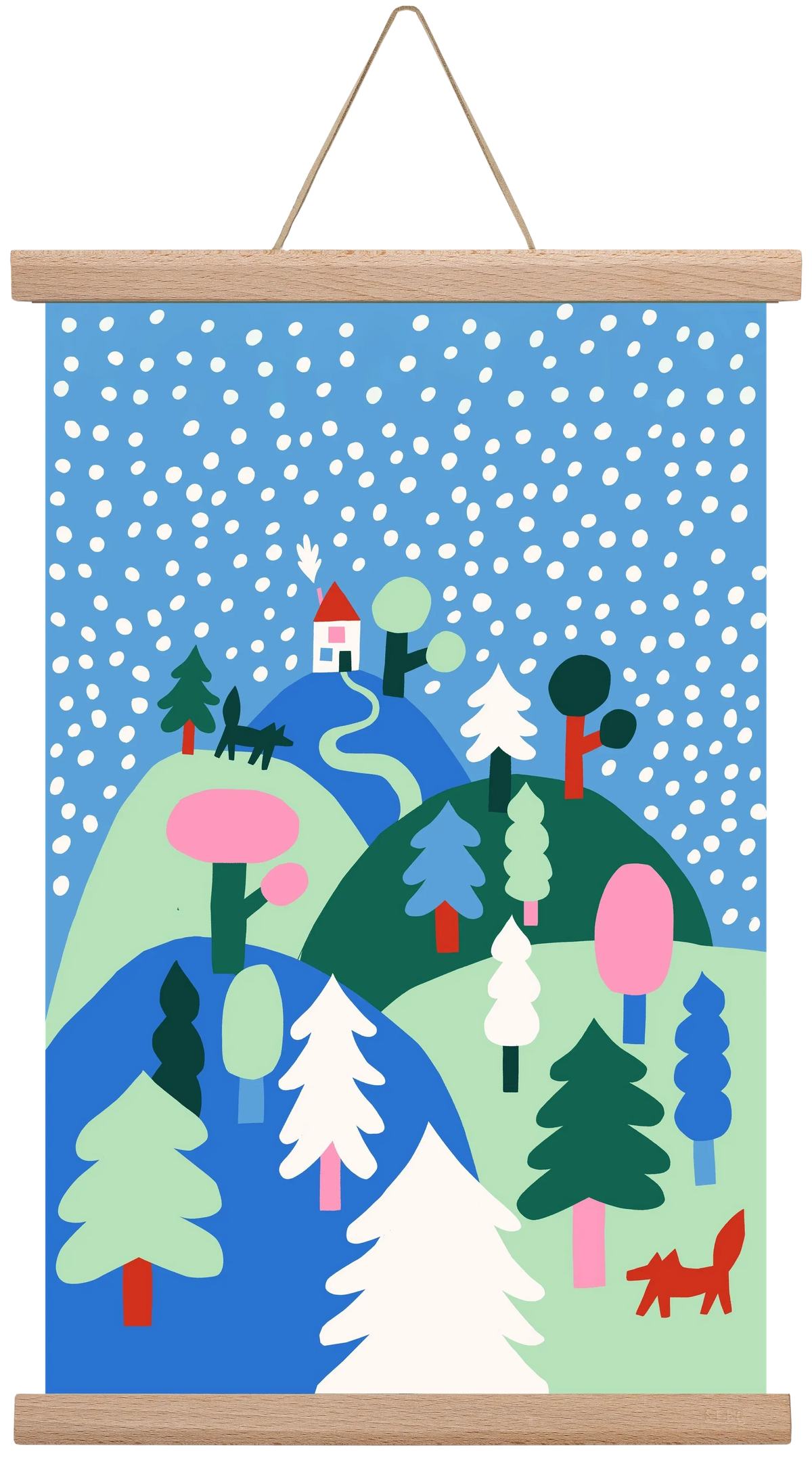 Snowing - artbridge