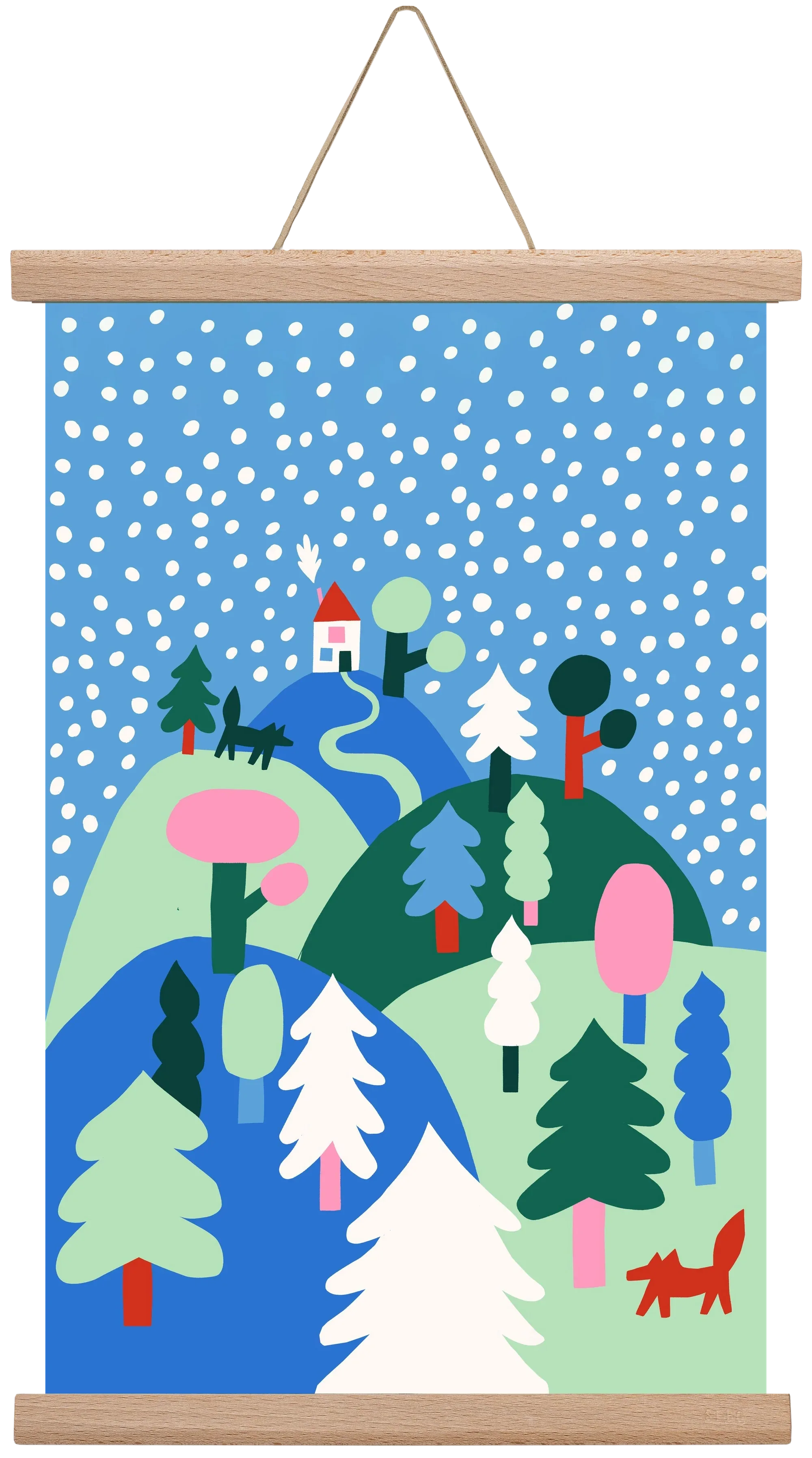 Snowing - artbridge