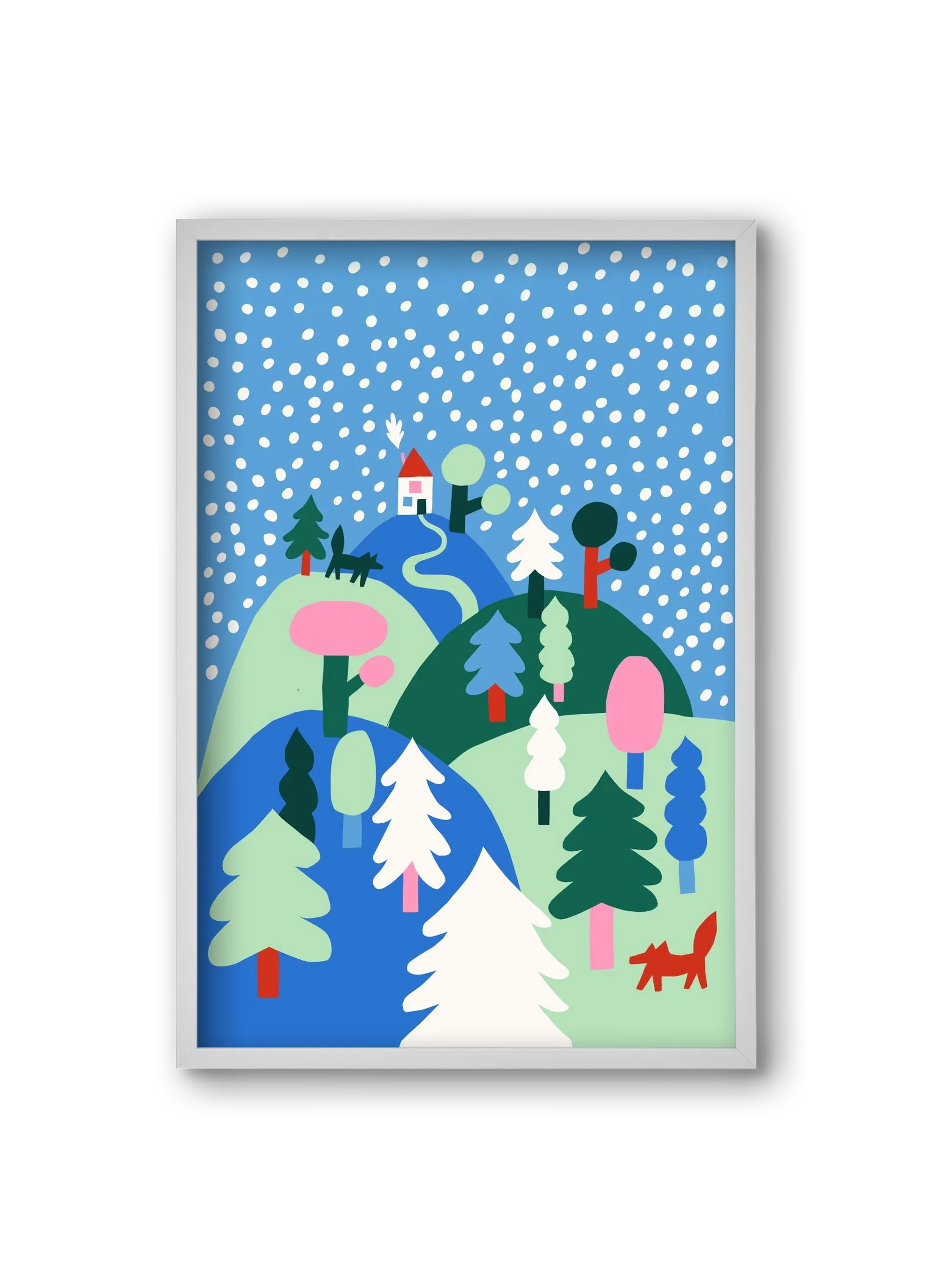 Snowing - artbridge