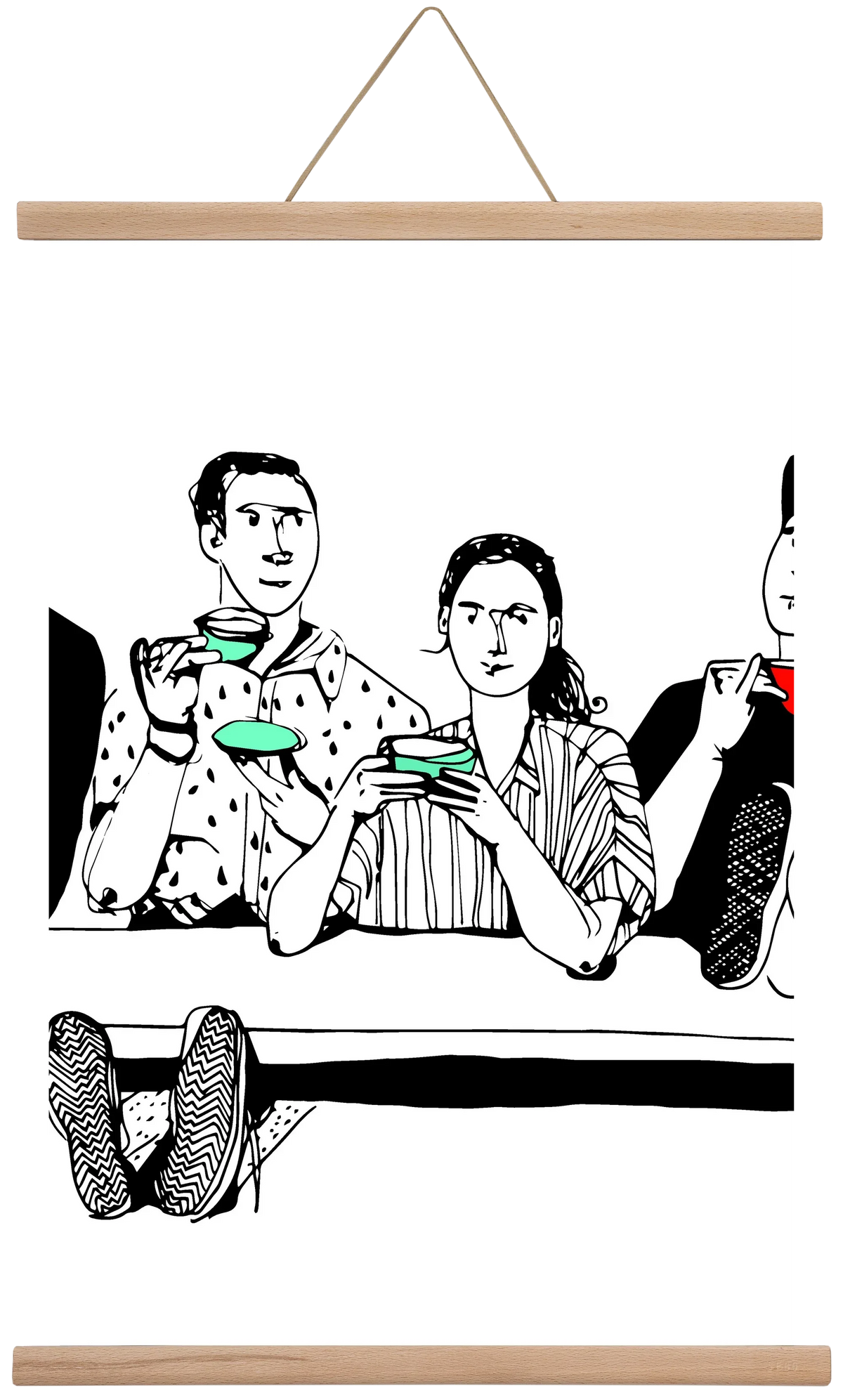 coffee with friends - artbridge