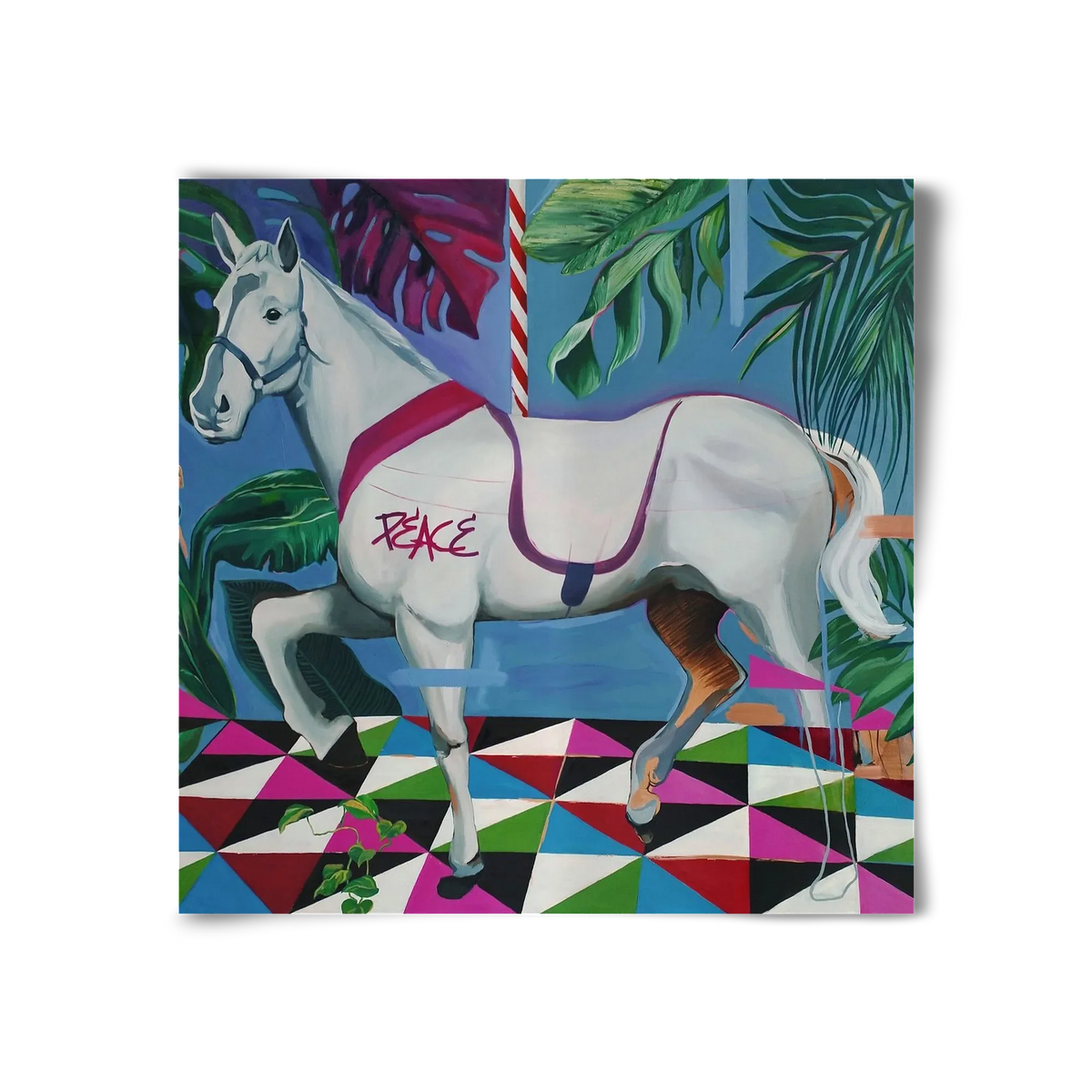 Djungel ló - artbridge