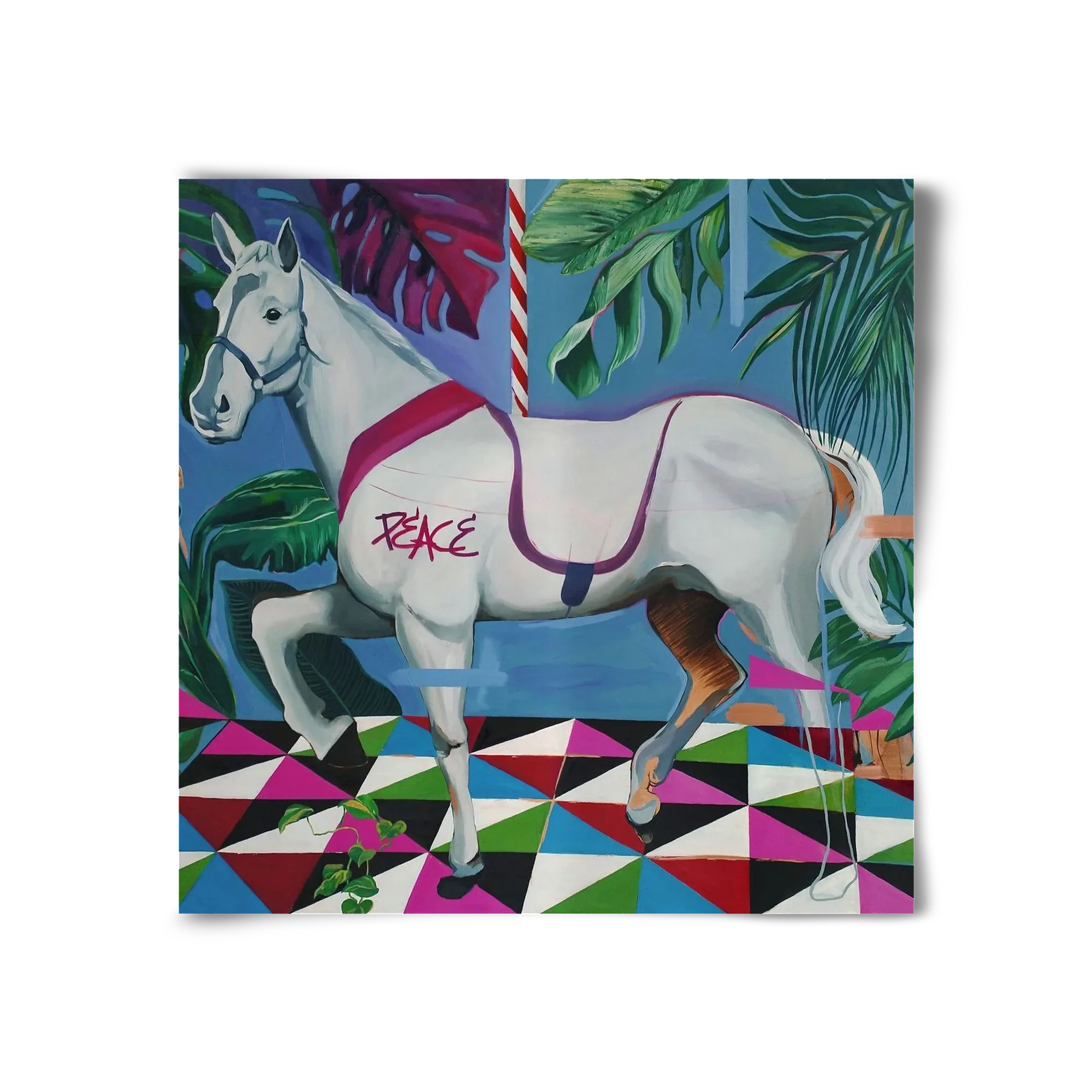 Djungel ló - artbridge