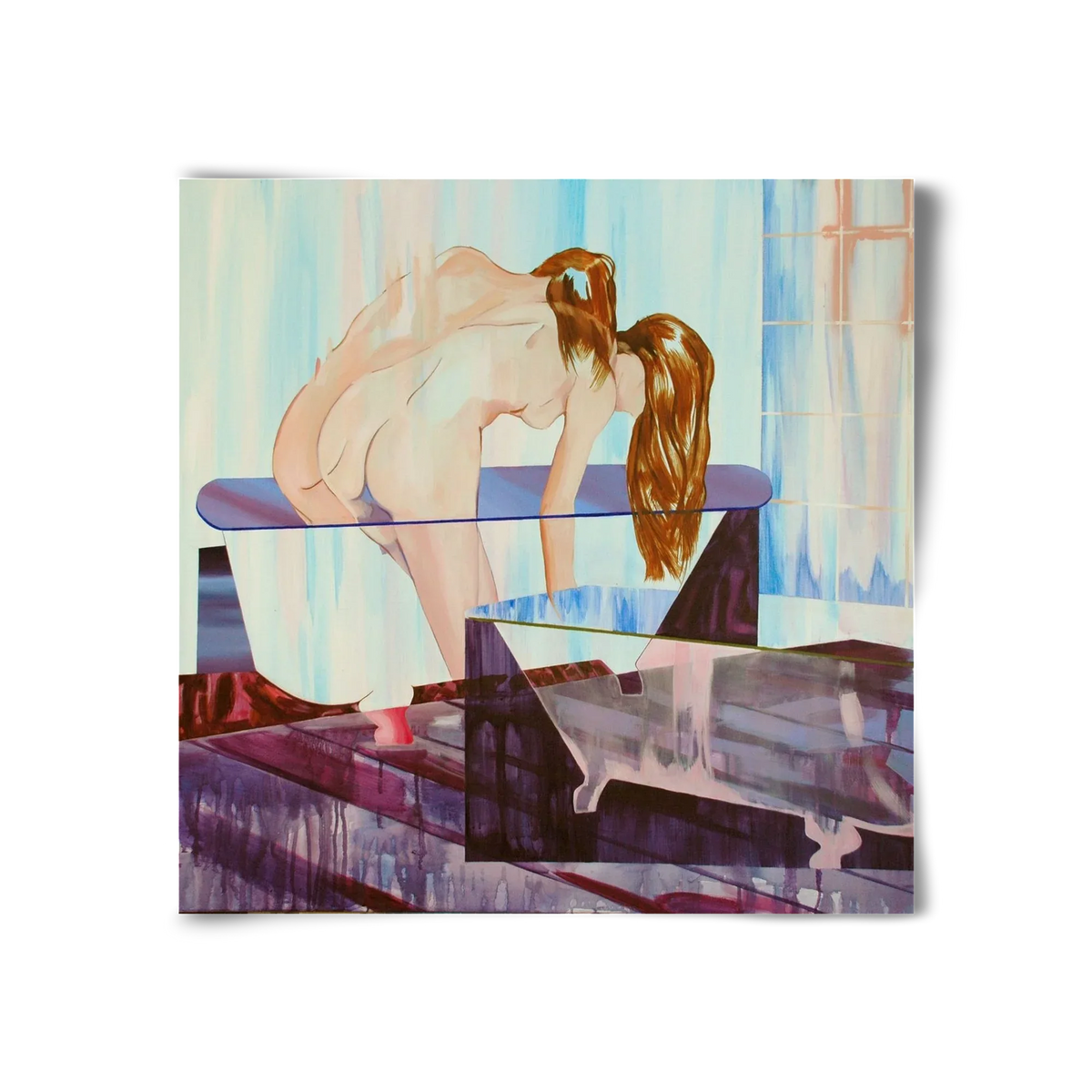 Nő háttal I. - artbridge