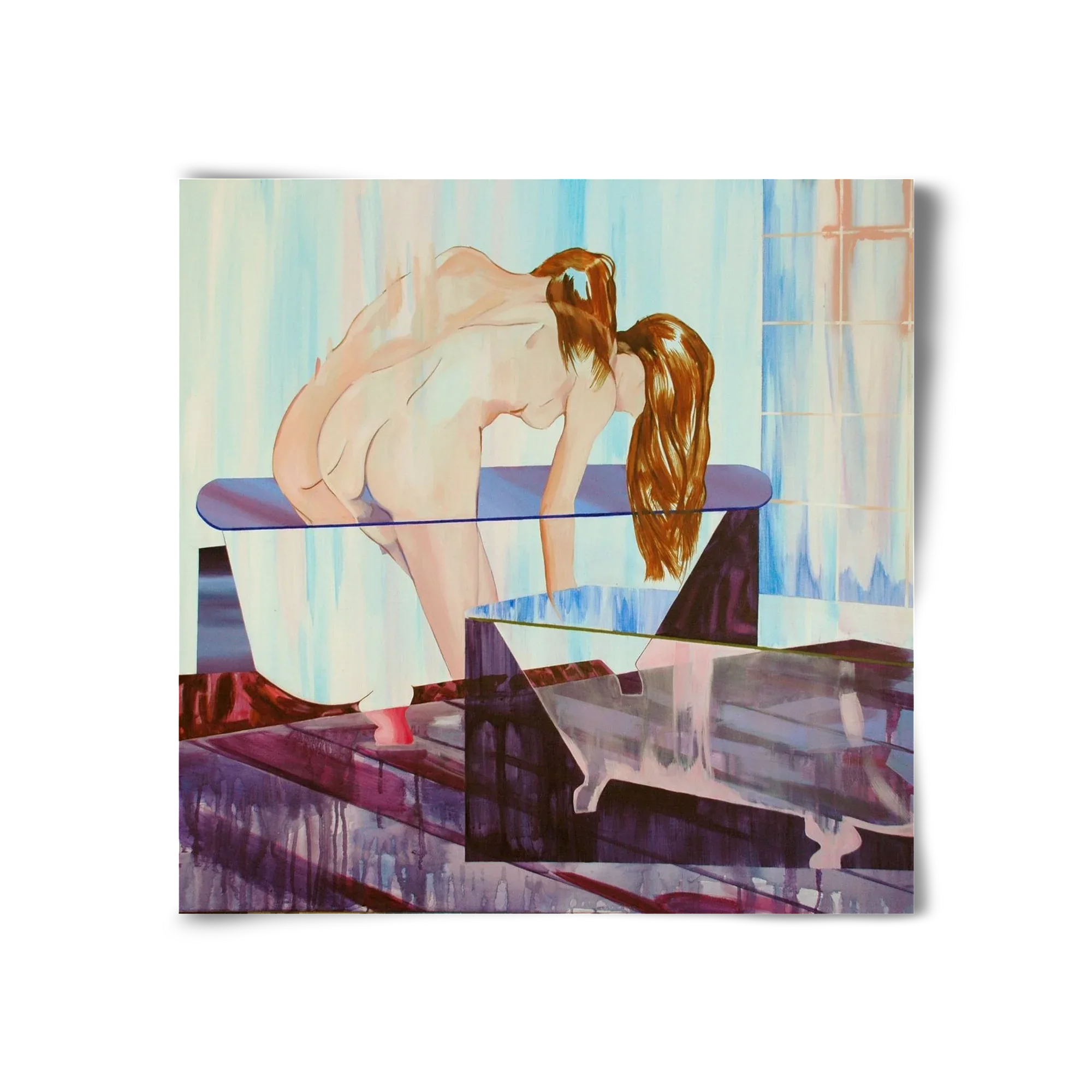 Nő háttal I. - artbridge