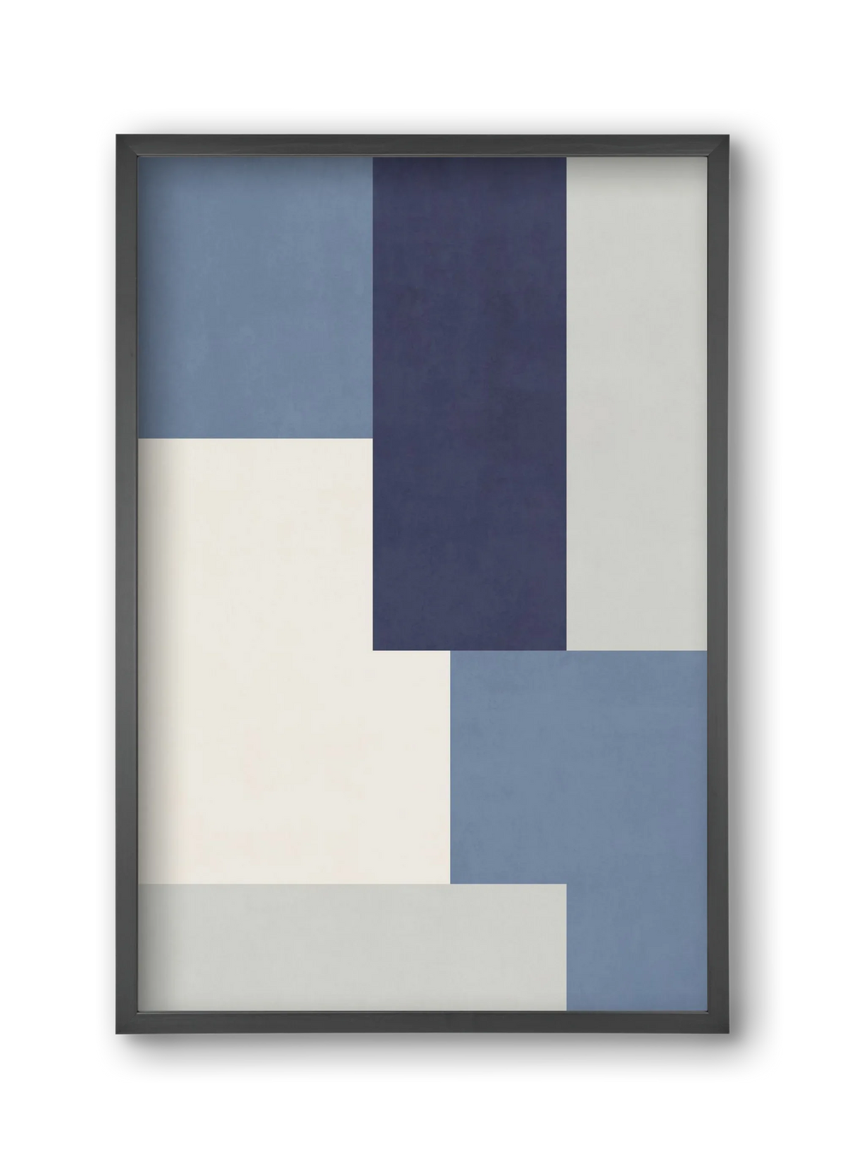 Composition of Geometric Shapes - Blue03 - artbridge