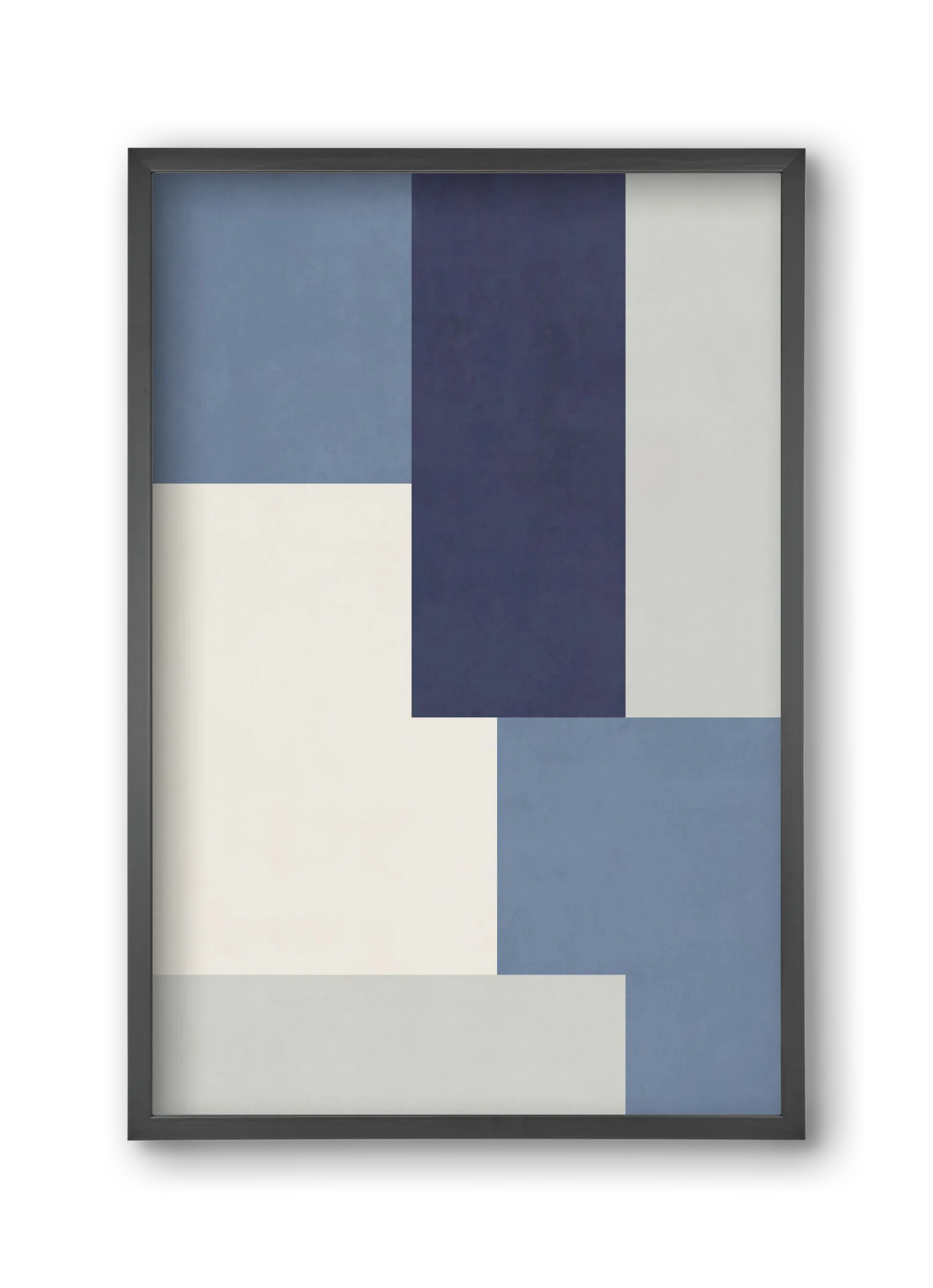 Composition of Geometric Shapes - Blue03 - artbridge