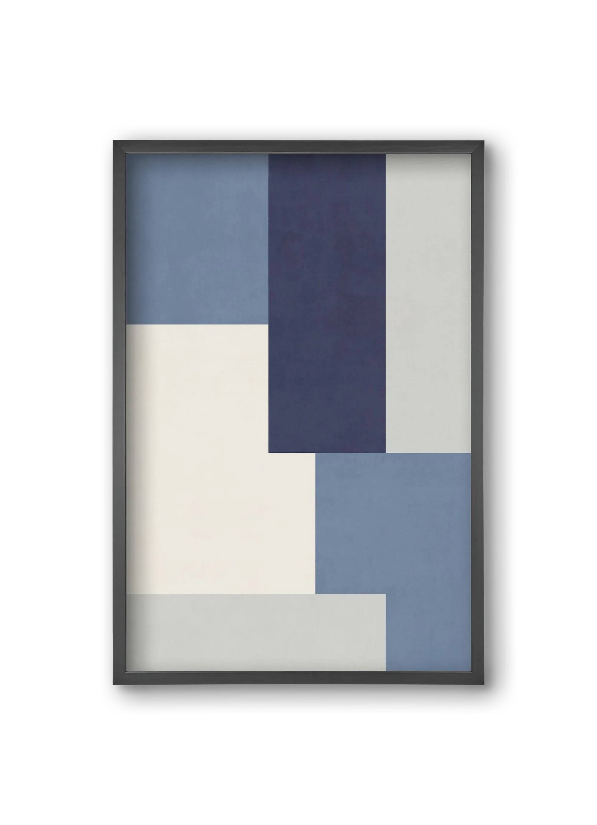 Composition of Geometric Shapes - Blue03 - artbridge