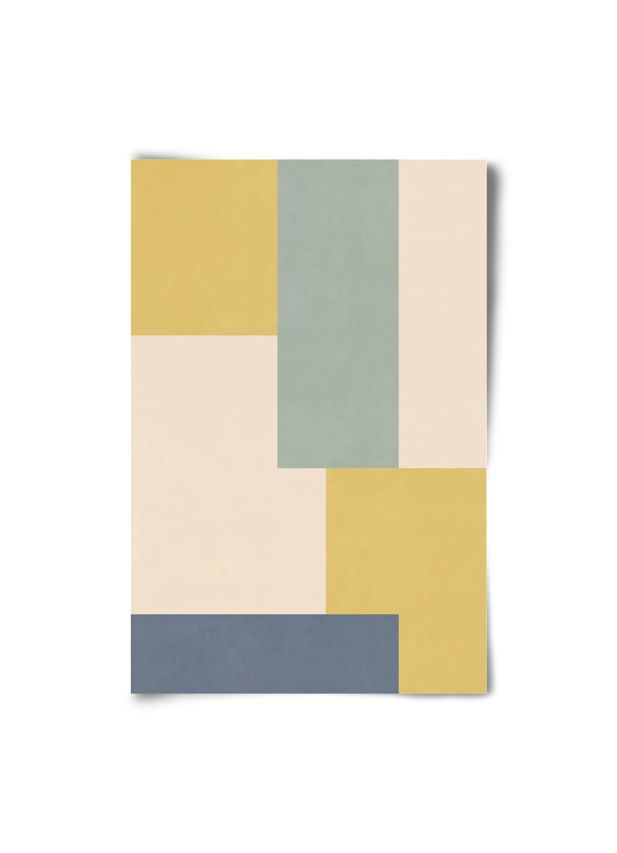 Composition of Geometric Shapes - Yb01 - artbridge