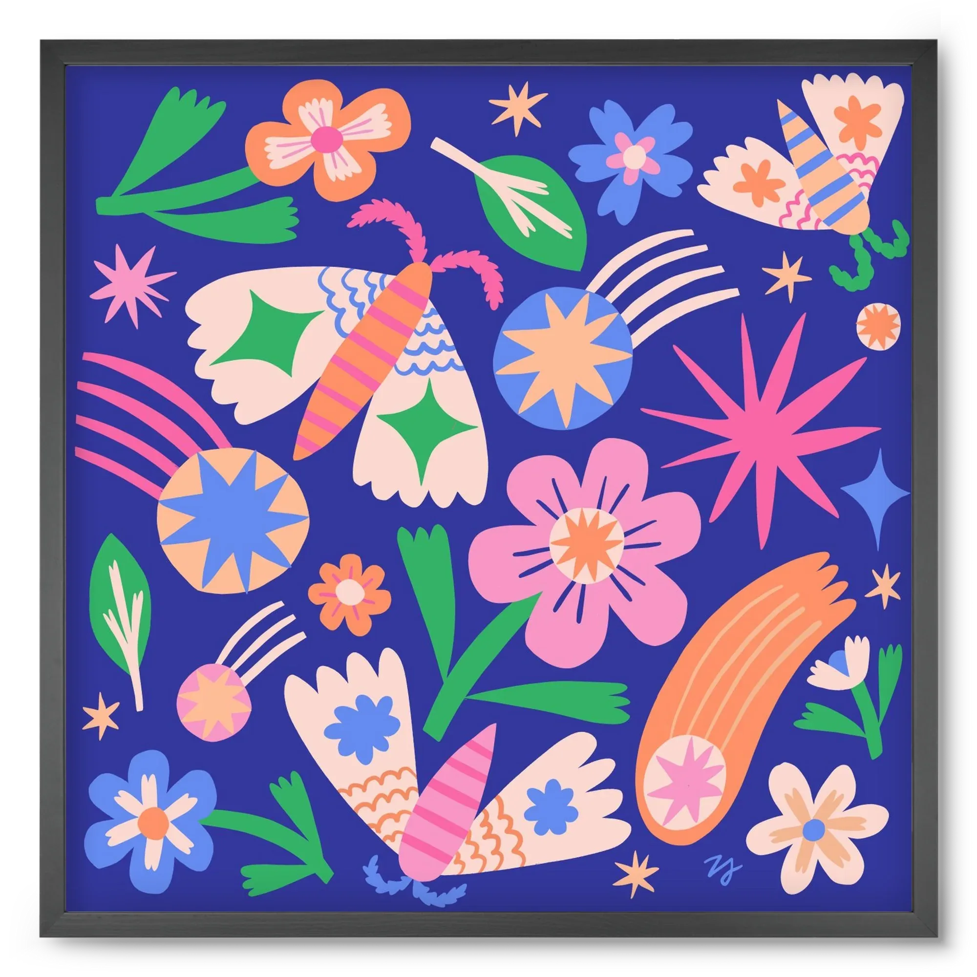 Magic Garden in the Night - artbridge