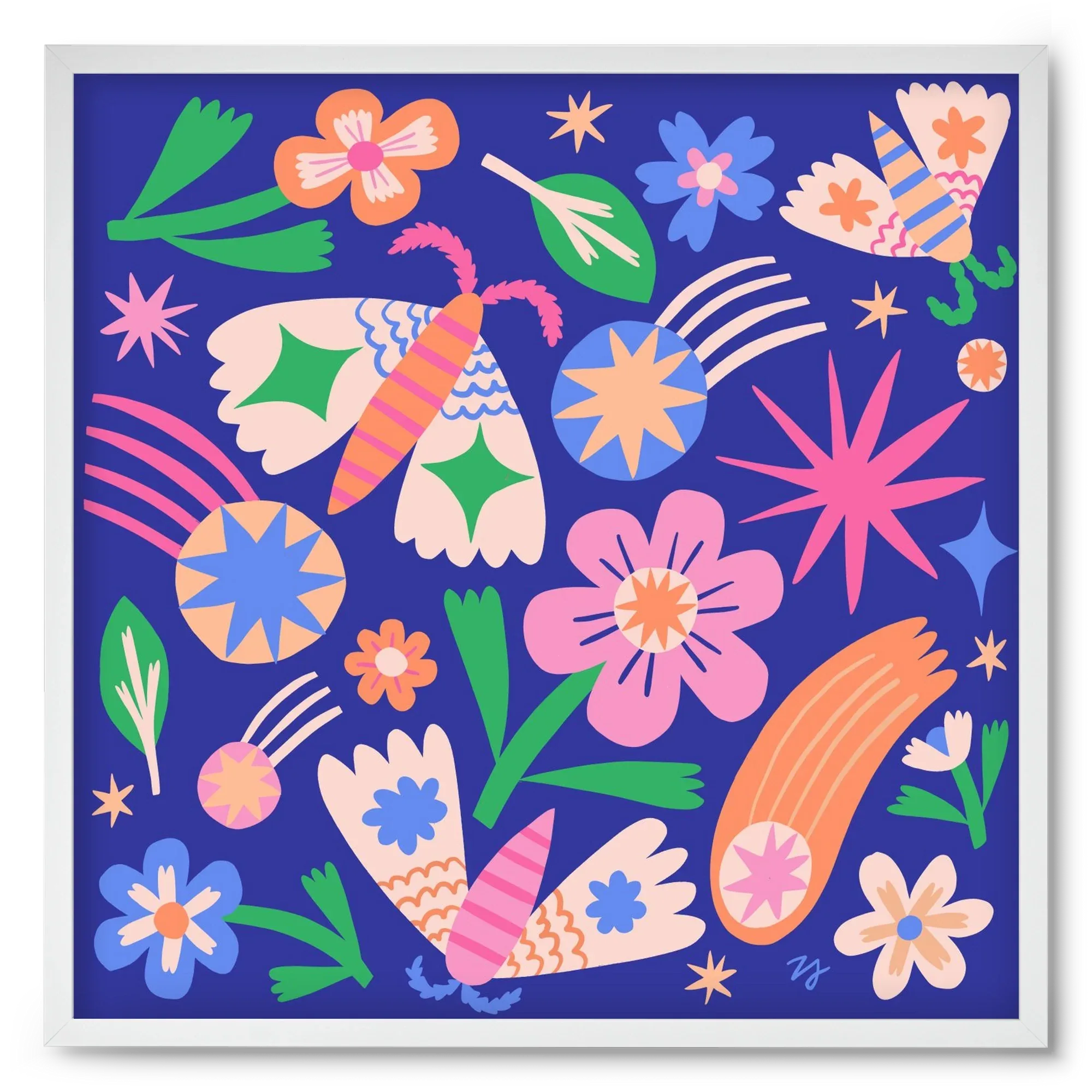 Magic Garden in the Night - artbridge