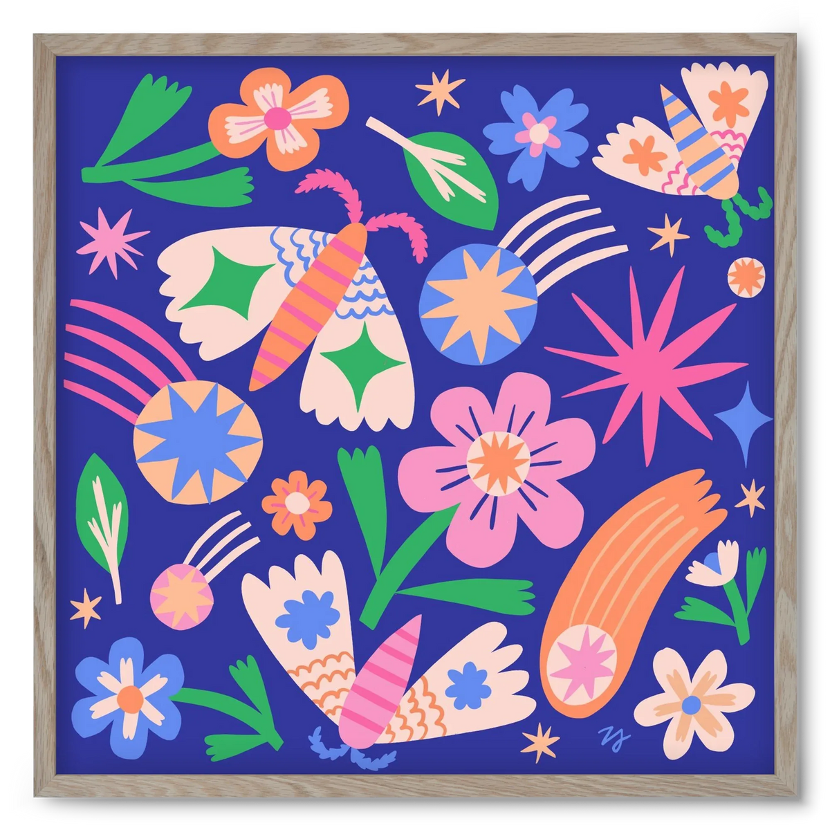 Magic Garden in the Night - artbridge