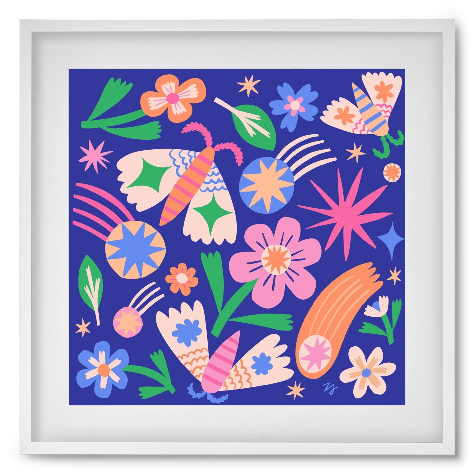 Magic Garden in the Night - artbridge