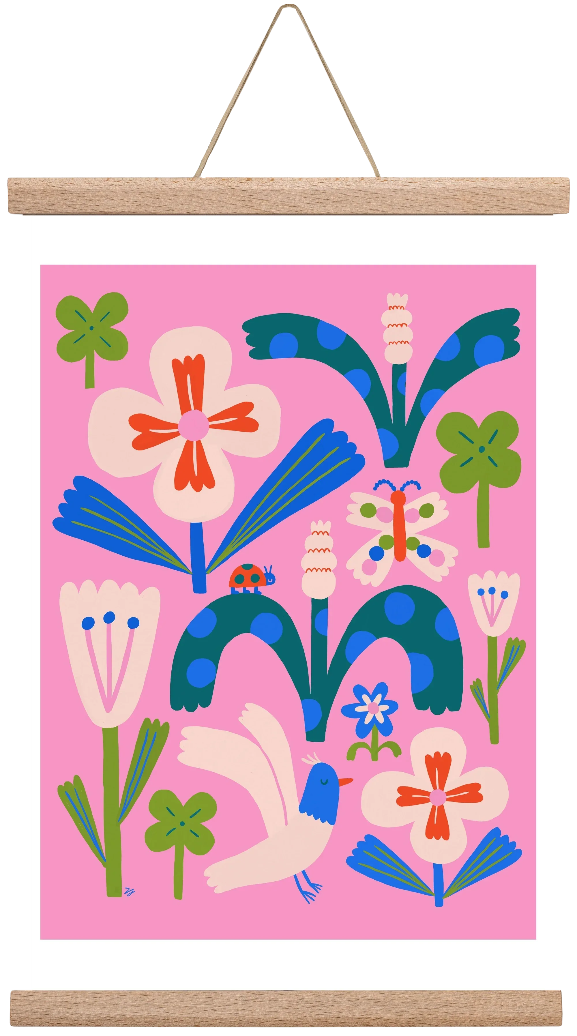 A garden and its habitants - artbridge