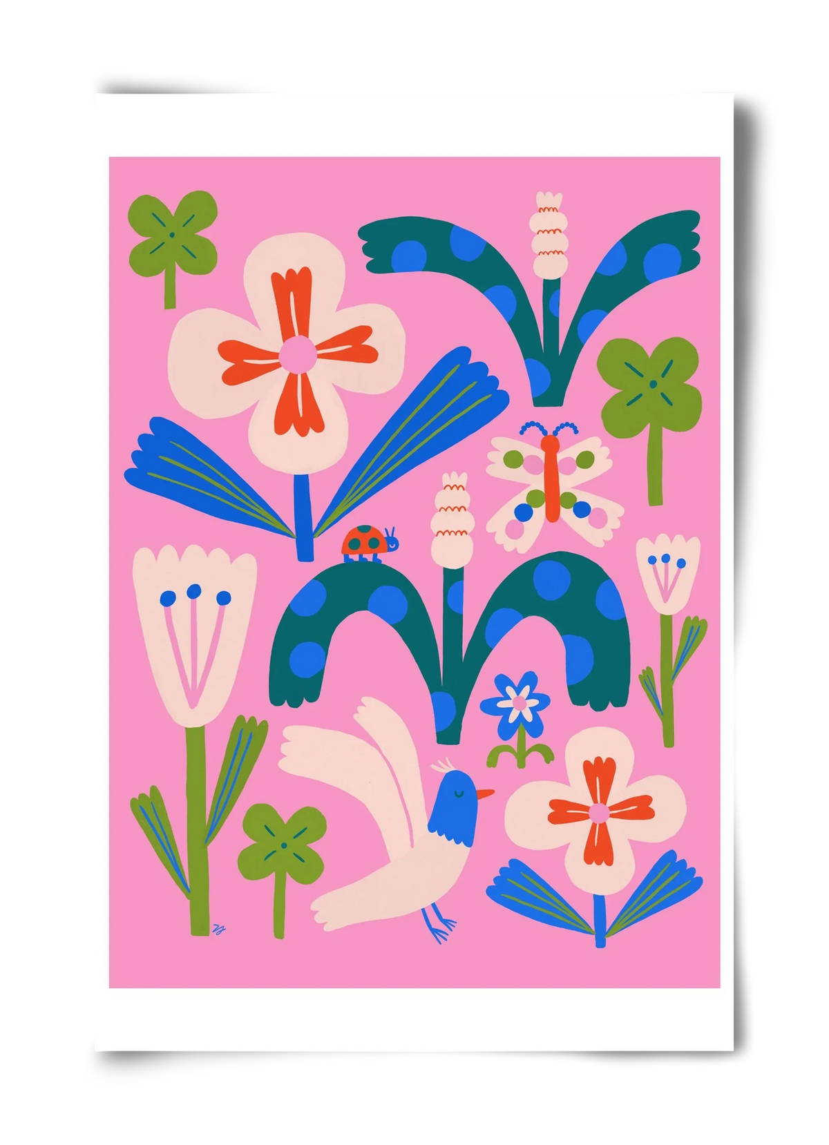 A garden and its habitants - artbridge